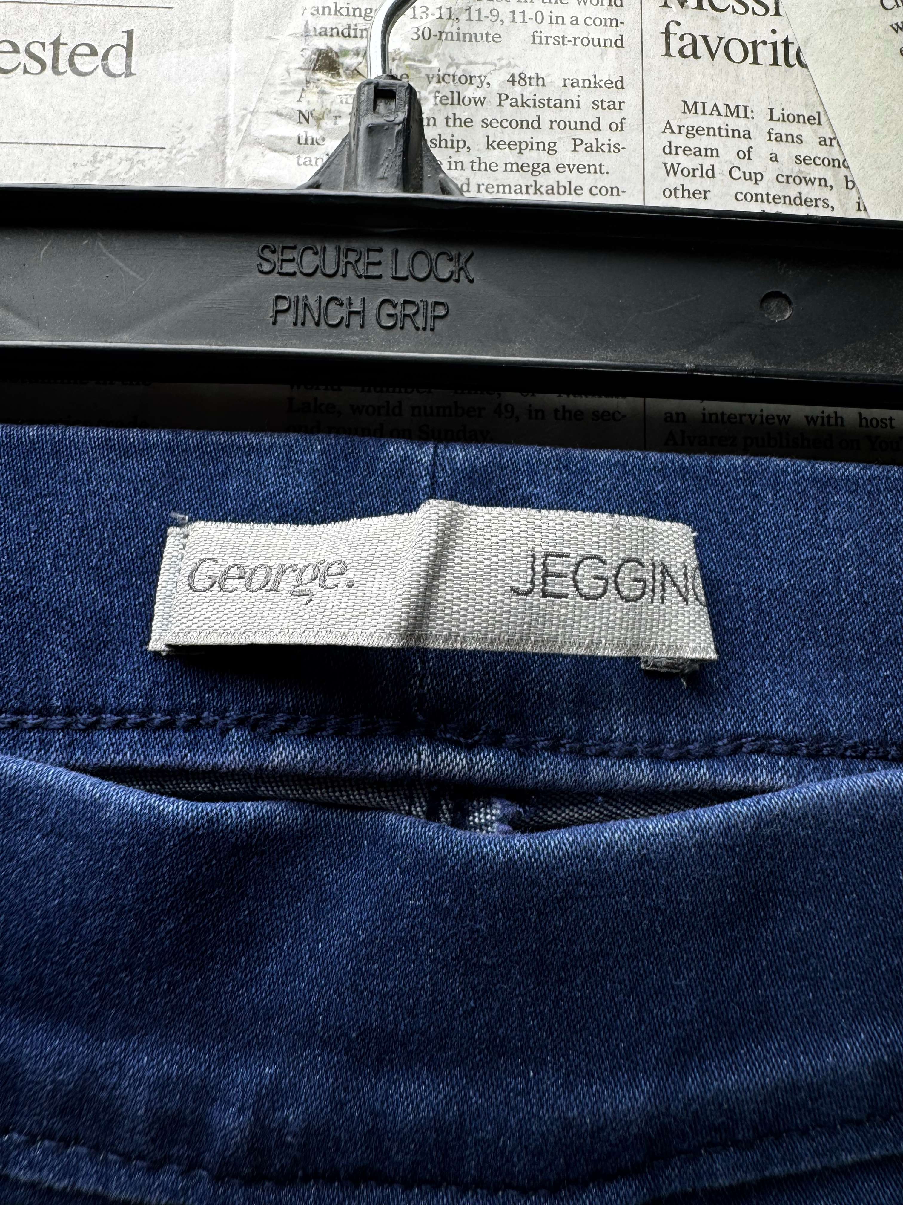 George® Waist: 34" to 36" | Royal Blue | Jeggings Pants | B8 - 3044 - Genuine Maal