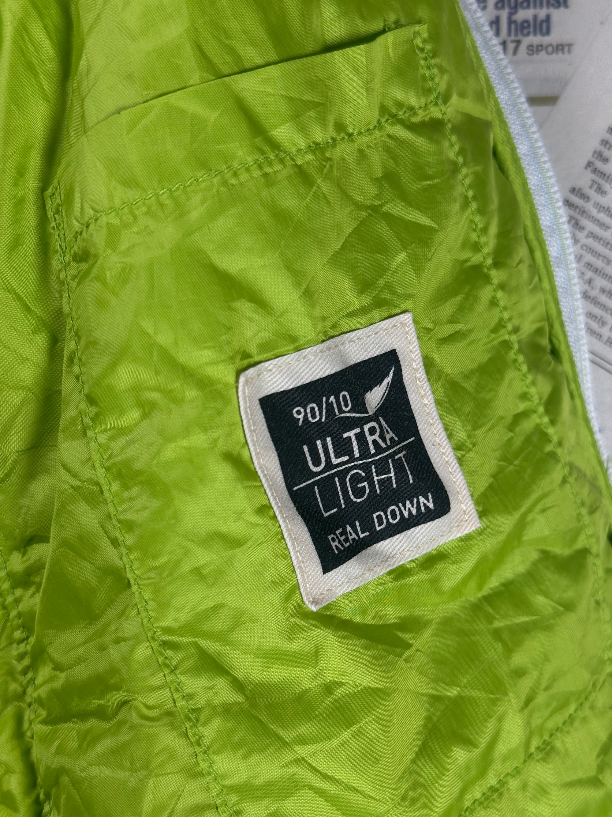 P*ma® Small | Chest: 19" | Aqua Blue | Puffer Jacket | Filling: Down/Feather | 2162 - Genuine Maal