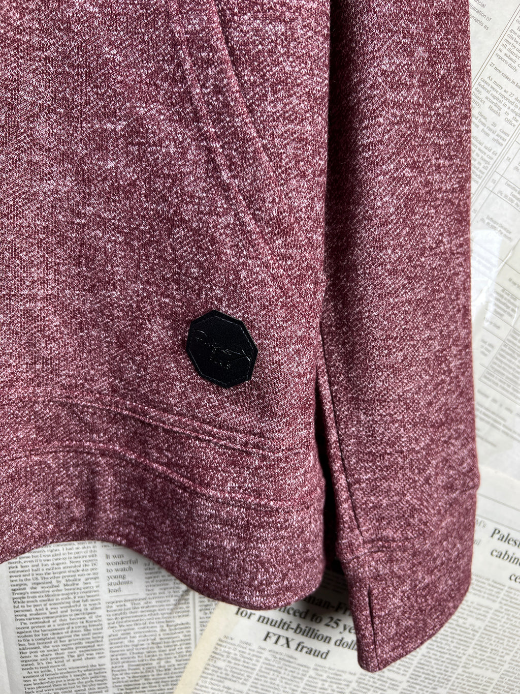 Project Paris® Small | Chest: 20.5" | Cardinal Red | Hoodie | 2081 - Genuine Maal