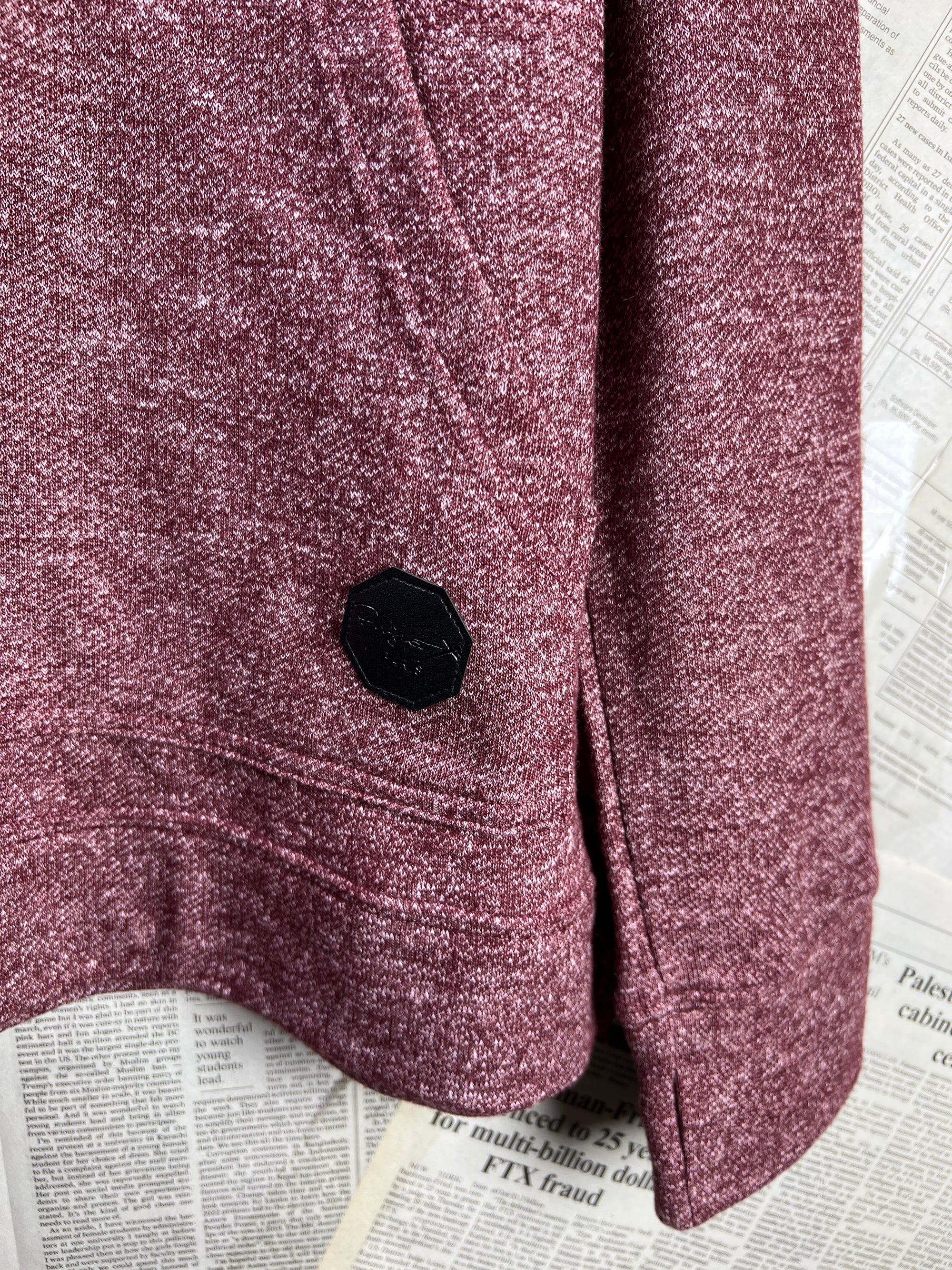 Project Paris® Small | Chest: 20.5" | Cardinal Red | Hoodie | 2081 - Genuine Maal