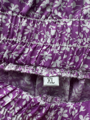 ® Waist: 32" to 34" | Disty Floral | Midi Skirt | B8 - 3075 - Genuine Maal