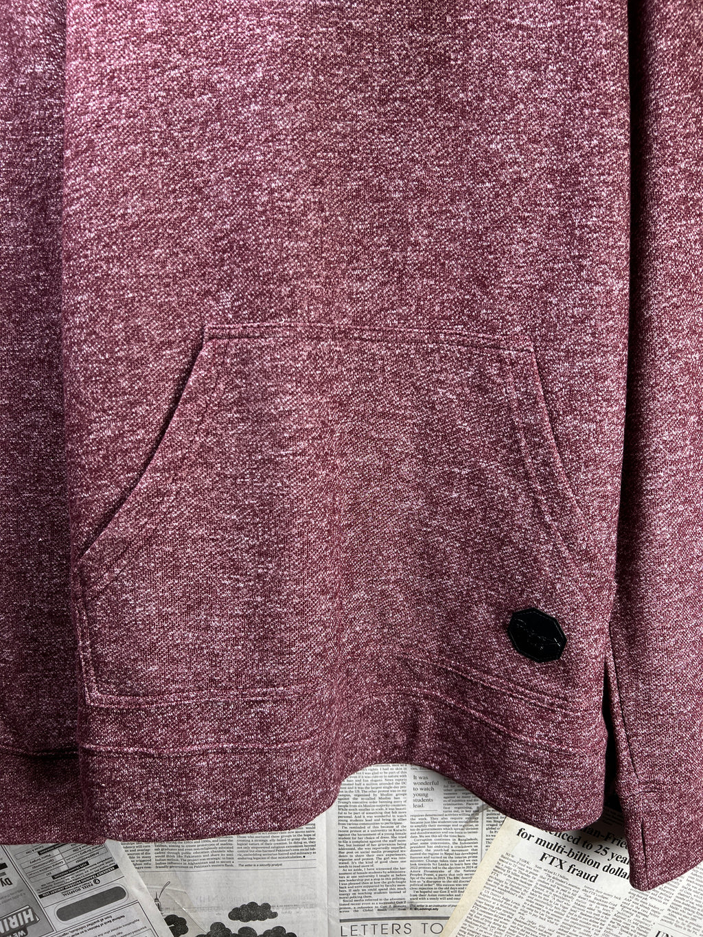 Project Paris® Small | Chest: 20.5" | Cardinal Red | Hoodie | 2081 - Genuine Maal