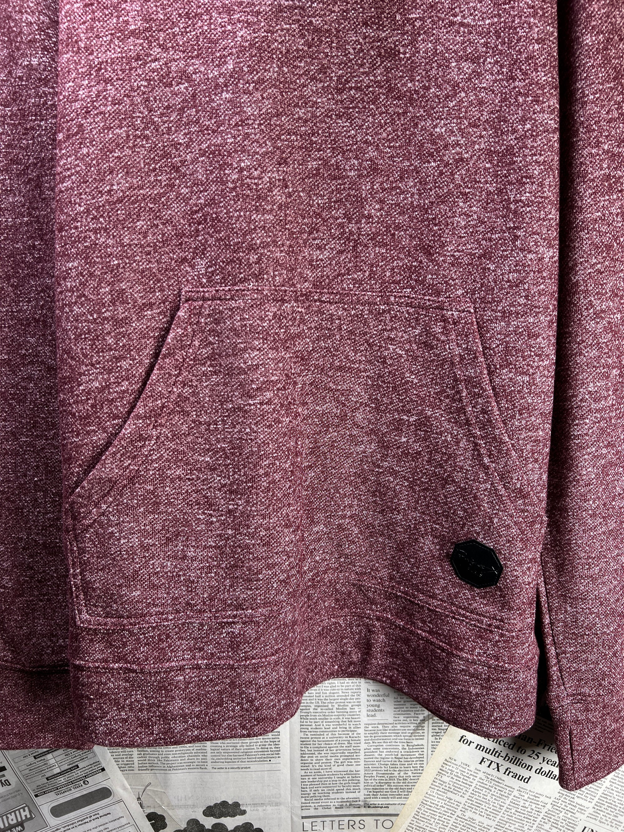 Project Paris® Small | Chest: 20.5" | Cardinal Red | Hoodie | 2081 - Genuine Maal