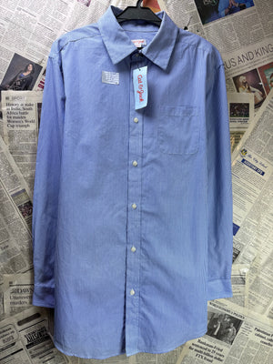 Cat & Jack® Small | Chest: 21" | Blue Stripe | Shirt | Cotton - Poly | 3887 - Genuine Maal