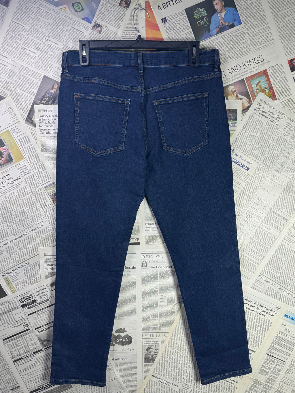 Easy® Waist: 36" | Blue | Denim Pant | Fit: Slim | 2910 - Genuine Maal