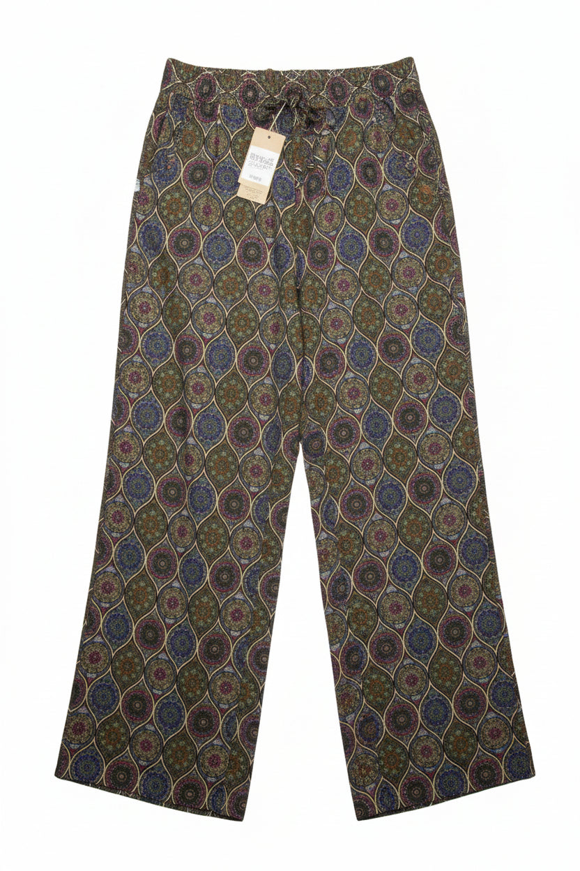 ® Waist: 26" to 28" | Kaleidoscope Mosaic Print | Maxi Skirt | B8 - 3073 - Genuine Maal