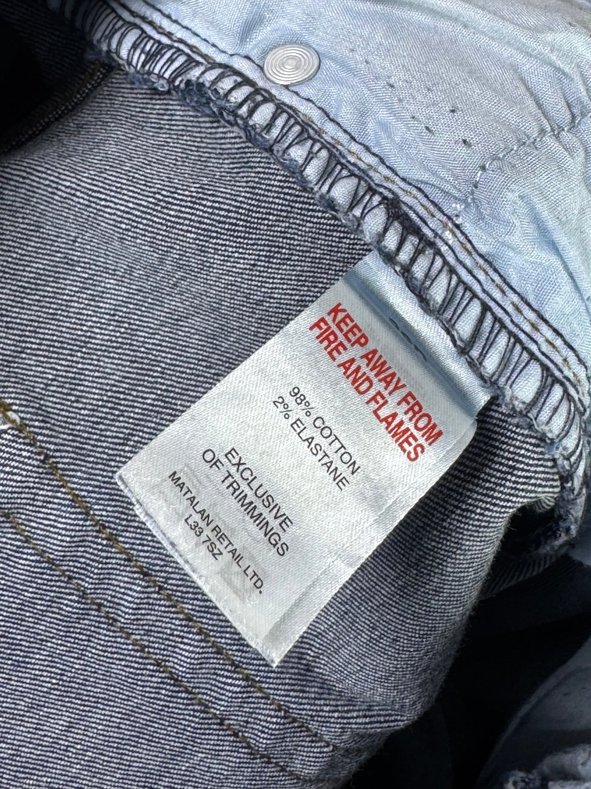 Easy® Waist: 36" | Blue | Denim Pant | Fit: Slim | 2910 - Genuine Maal