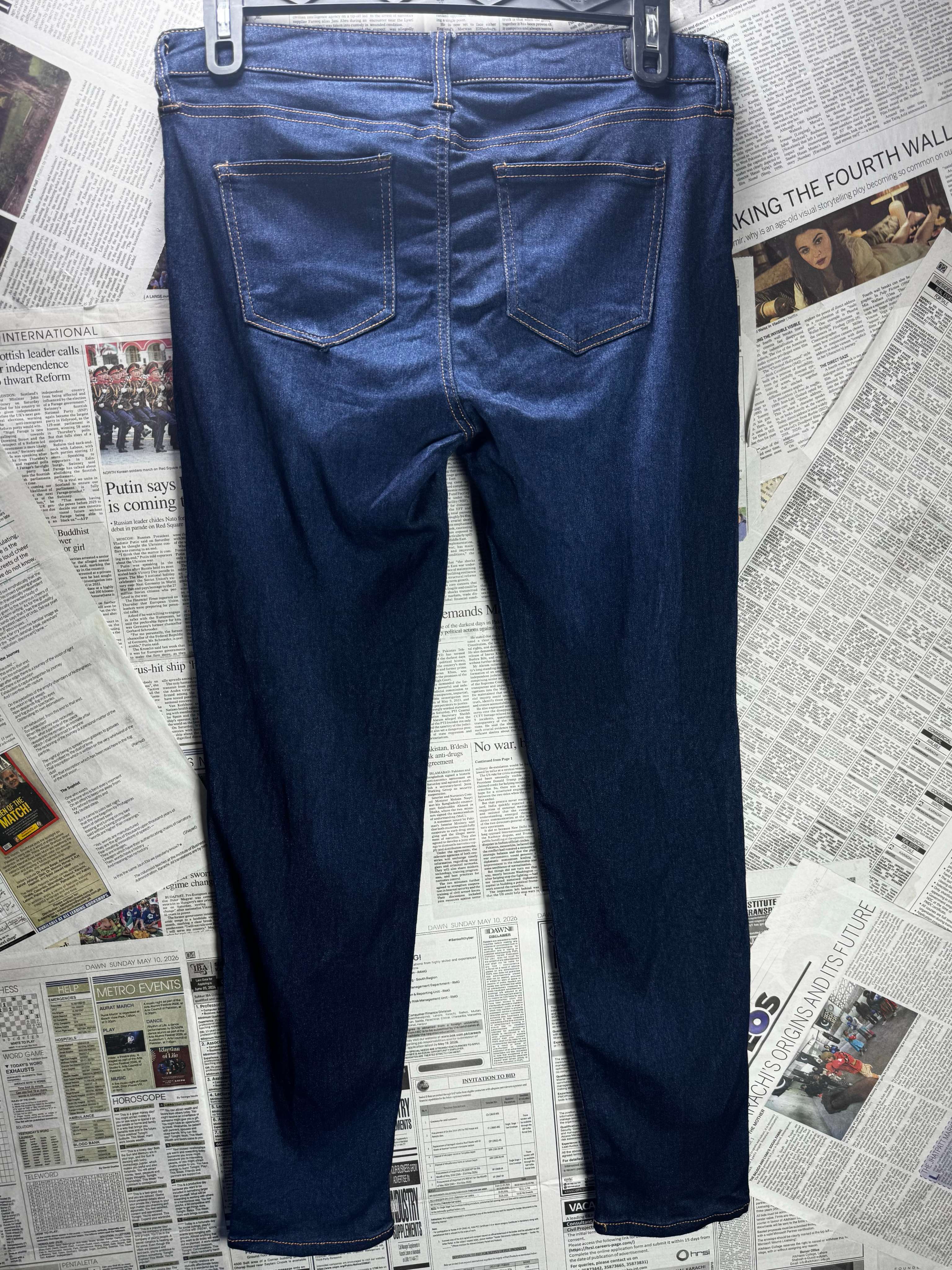 Celebrity Pink® Waist: 34" to 36" | Blue | Skinny Denim Pants | B8 - 3034 - Genuine Maal