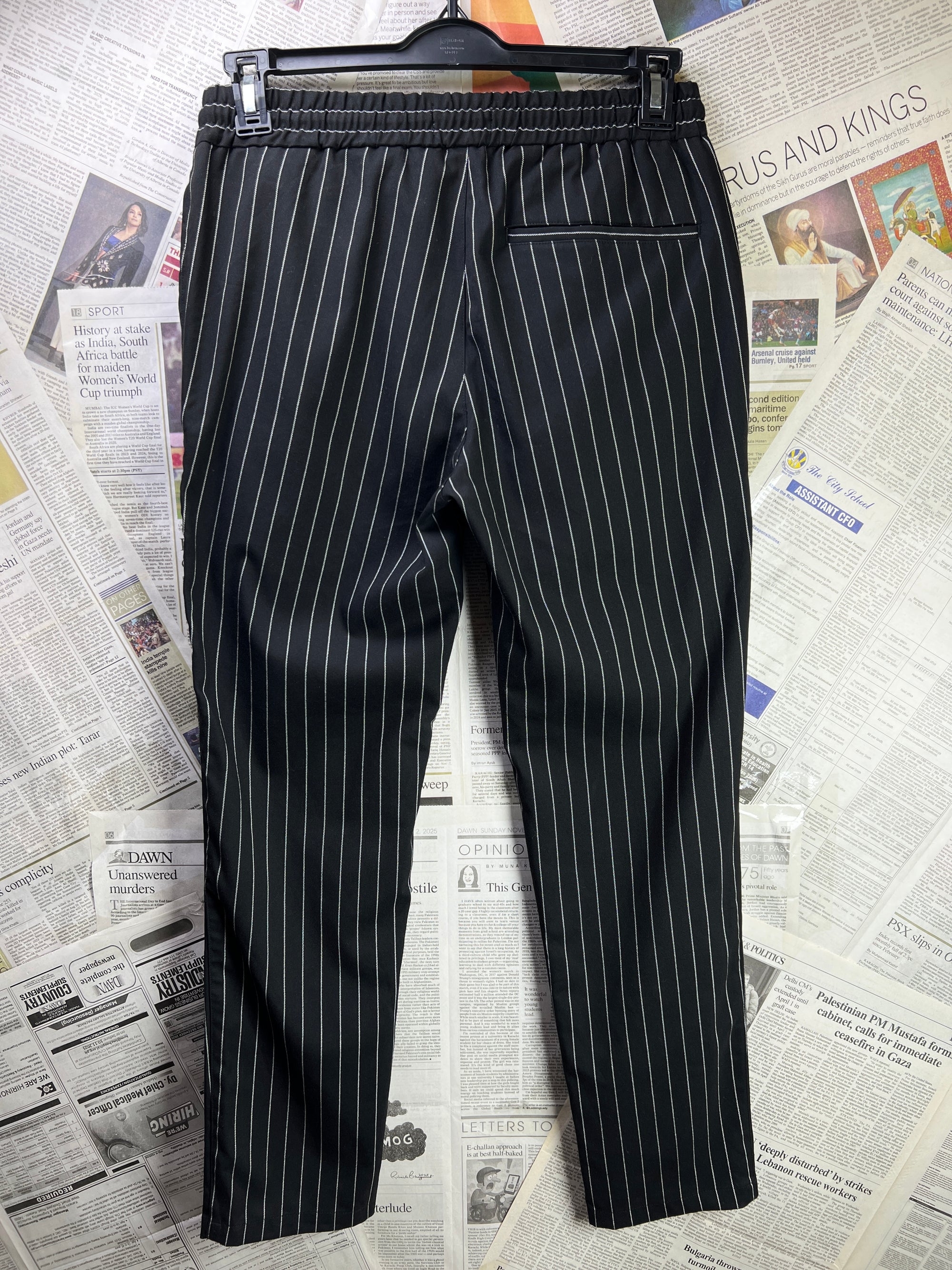 Topman® Waist: 32" | Black | Trouser | 2613 - Genuine Maal