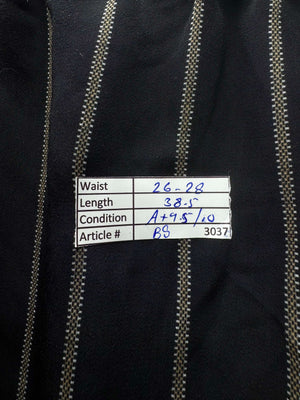 H&M® Waist: 26" to 28" | Pinstripe | Drawstrings Pants | B8 - 3037 - Genuine Maal