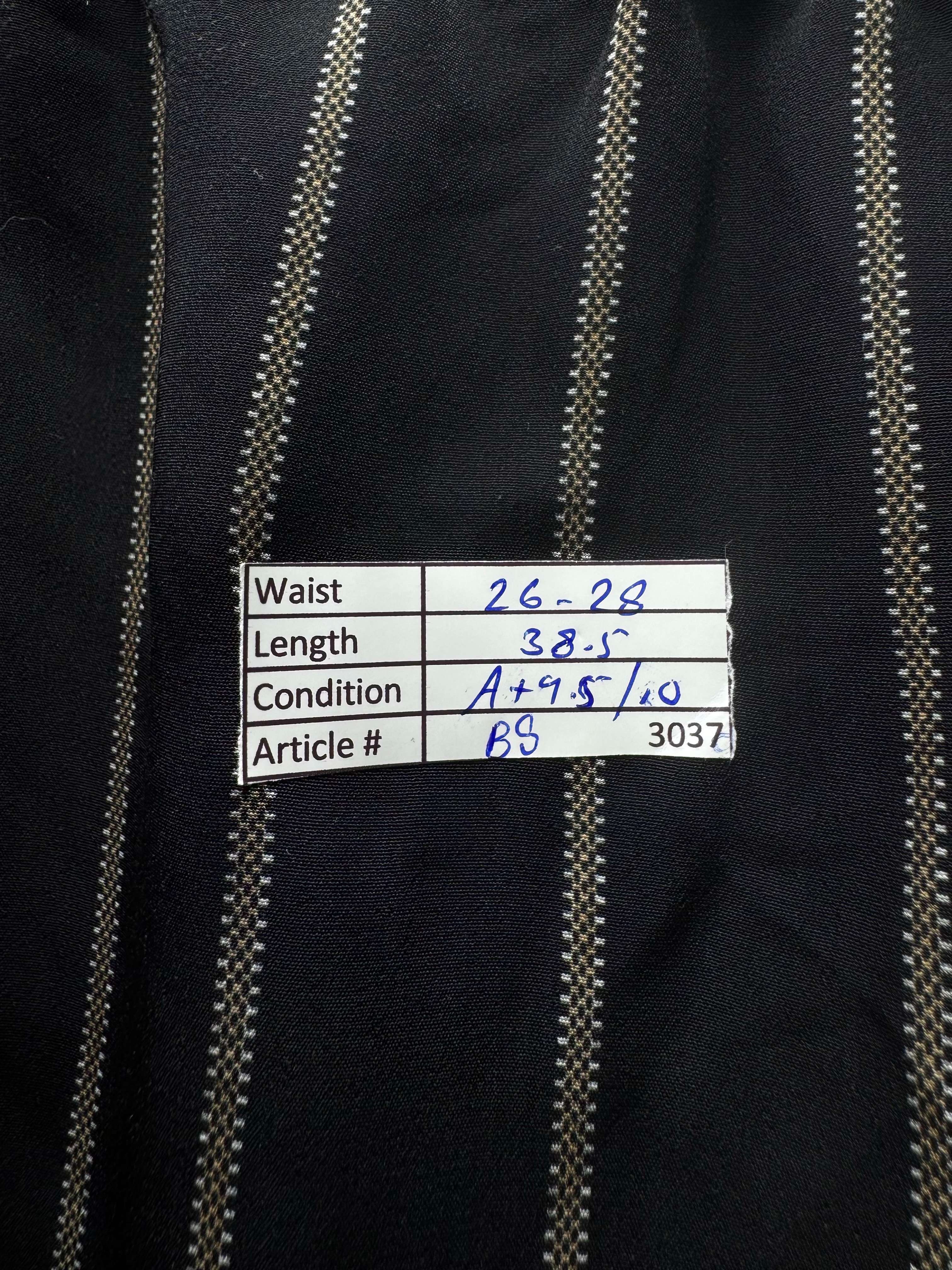 H&M® Waist: 26" to 28" | Pinstripe | Drawstrings Pants | B8 - 3037 - Genuine Maal