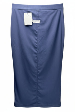 Mistress Rocks® Waist: 26" to 28" | Periwinkle Blue | Midi Skirt | B8 - 3038 - Genuine Maal