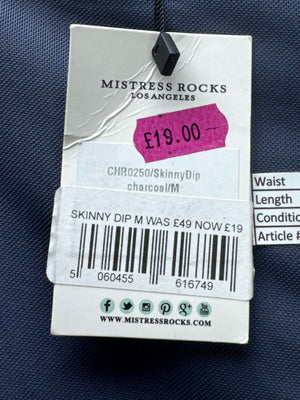 Mistress Rocks® Waist: 26" to 28" | Periwinkle Blue | Midi Skirt | B8 - 3038 - Genuine Maal
