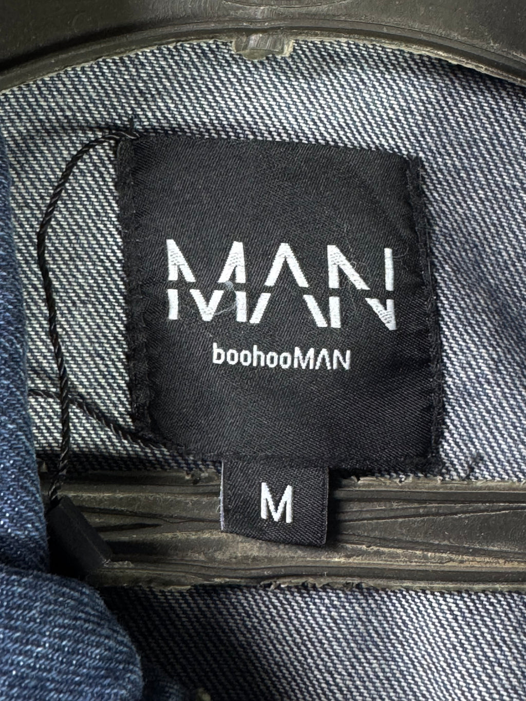 MAN® Medium | Chest: 26.5" oversize | Blue | Denim Jacket | 2179 - Genuine Maal