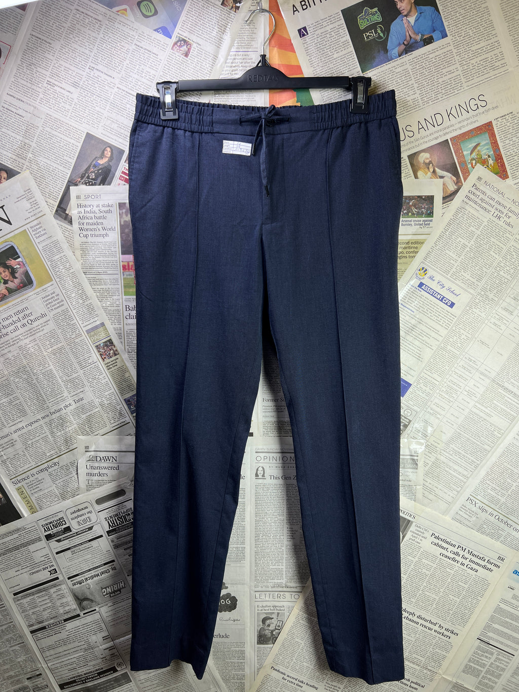 Brandeberry® Waist: 32" | Blue| Trouser | 2311 - Genuine Maal