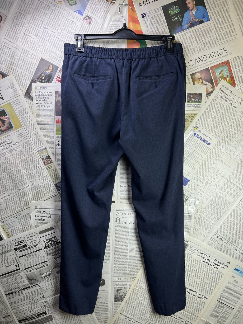 Brandeberry® Waist: 32" | Blue| Trouser | 2311 - Genuine Maal