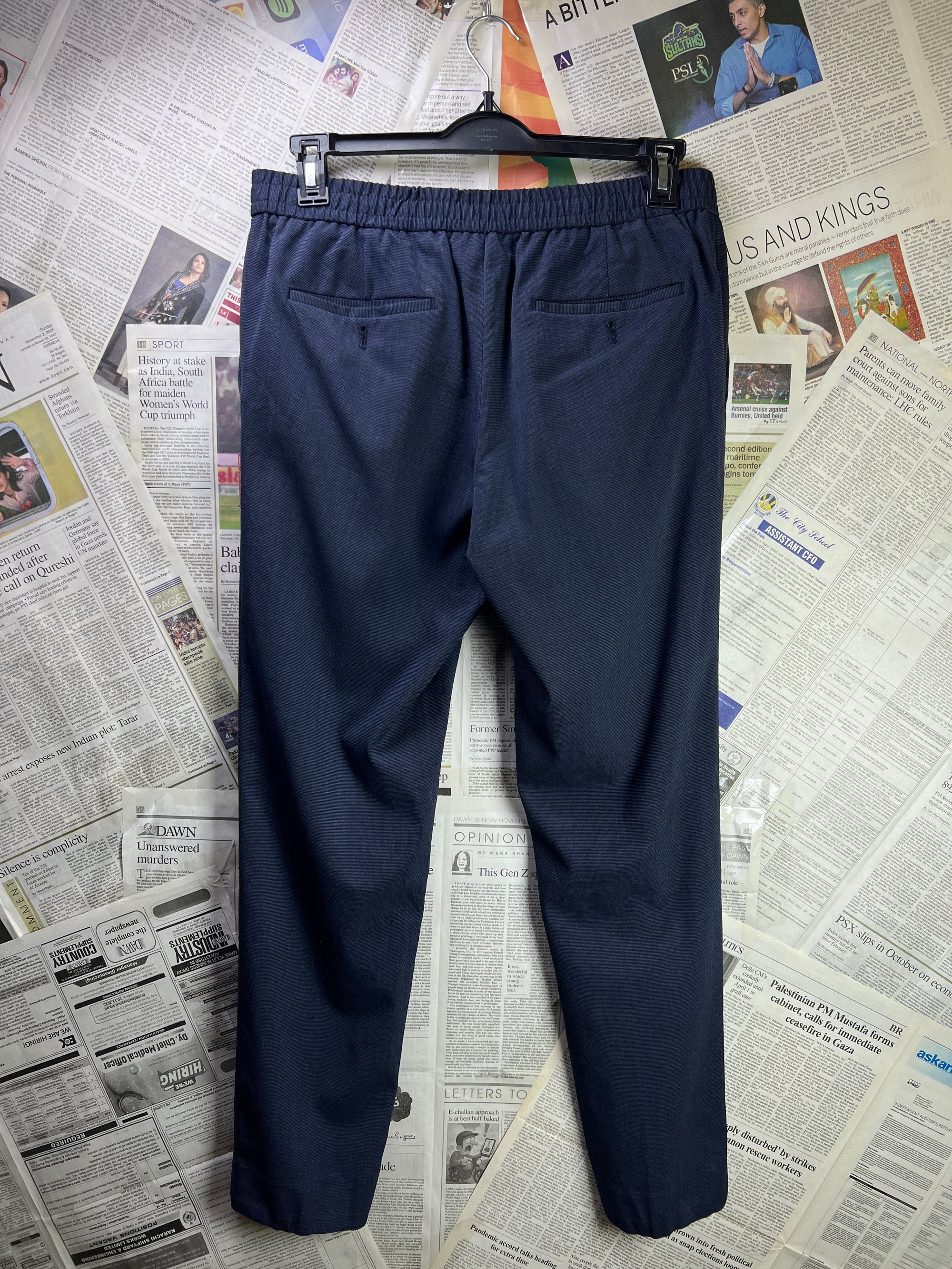 Brandeberry® Waist: 32" | Blue| Trouser | 2311 - Genuine Maal