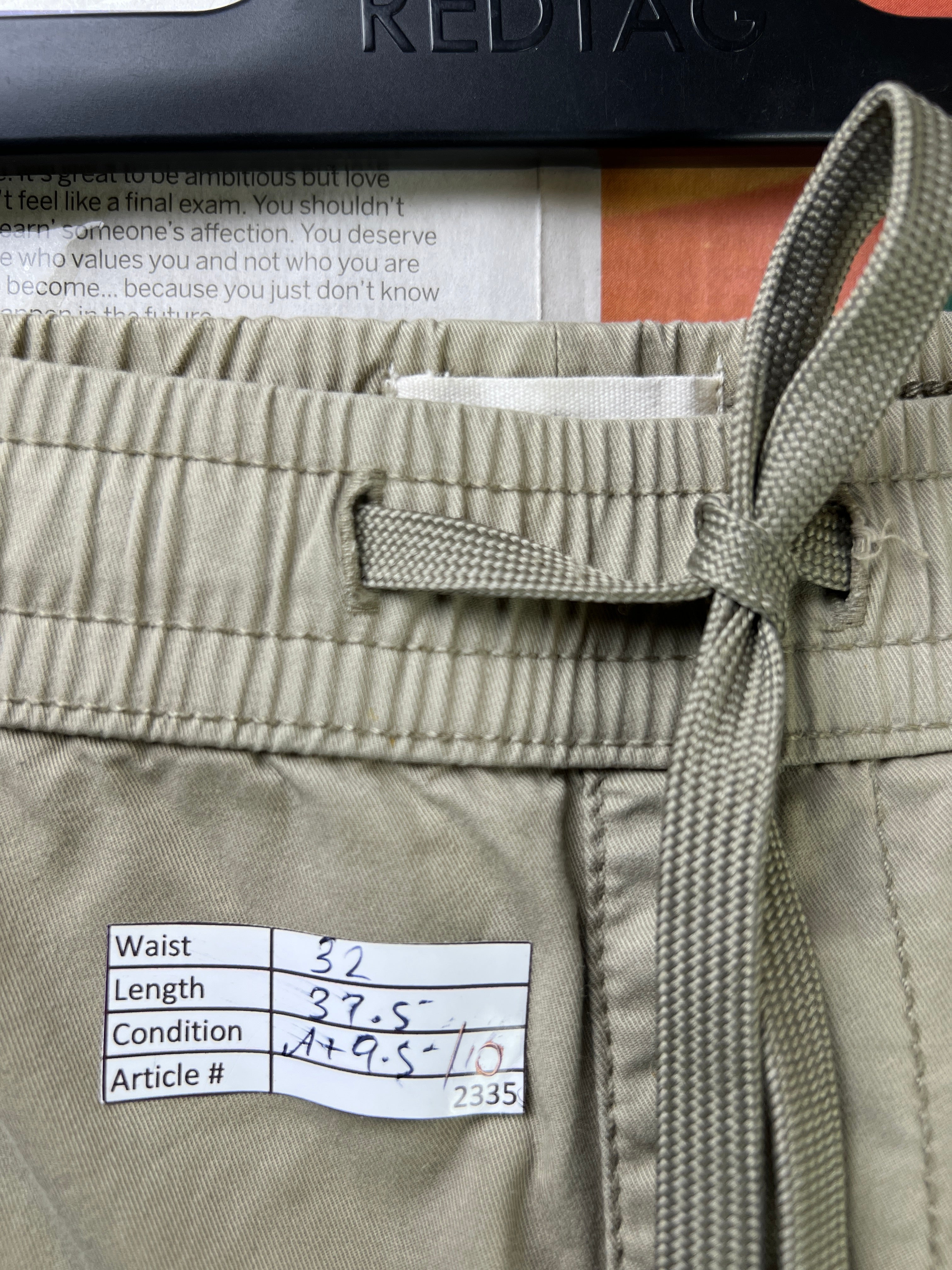 River Island® Waist: 32" | Light Brown | Cargo Trouser | 2335 - Genuine Maal