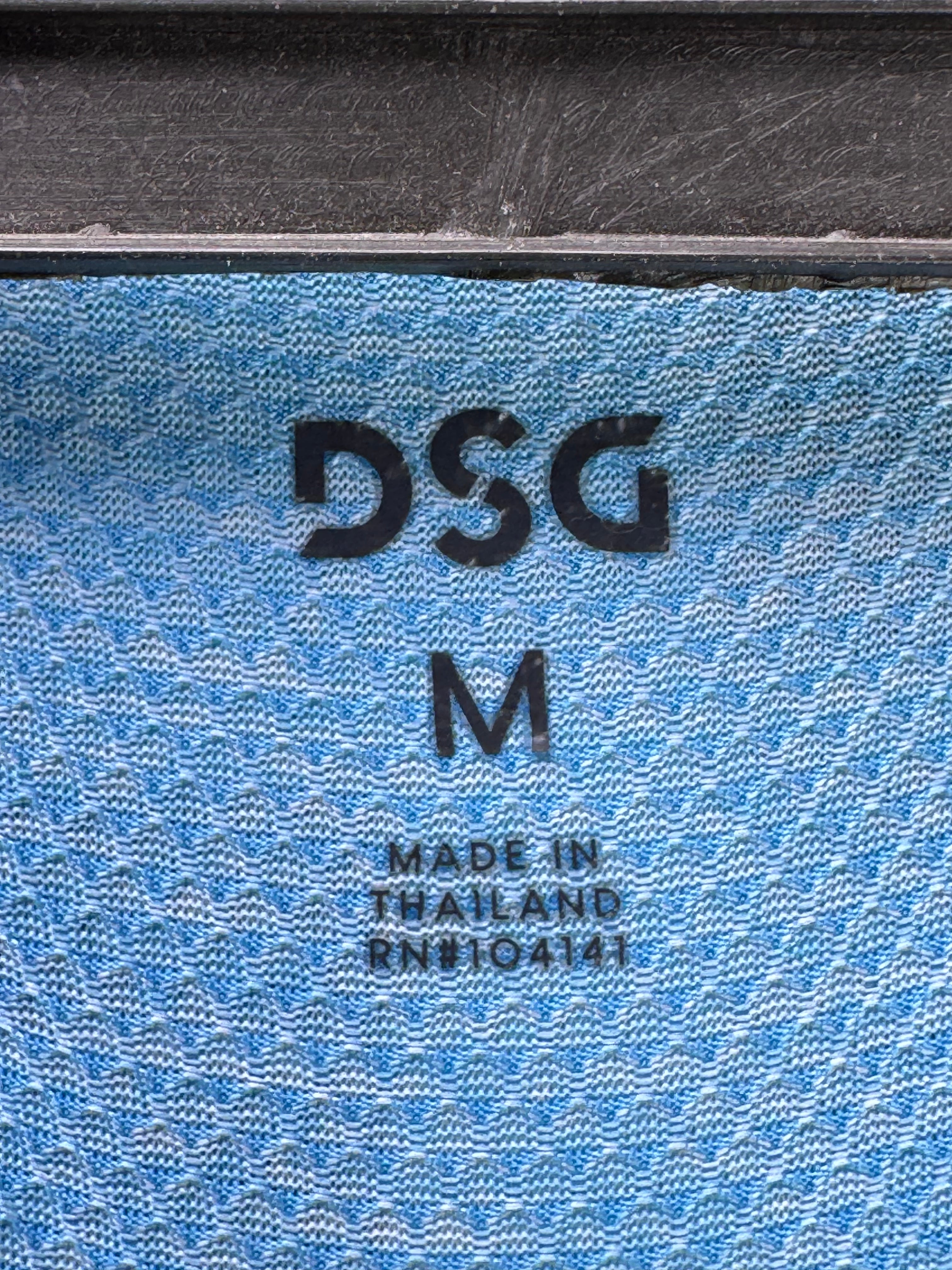 DSG® Medium | Chest: 21.5" | Light Blue | Gym T-Shirt | Poly - Spandex | 3892 - Genuine Maal