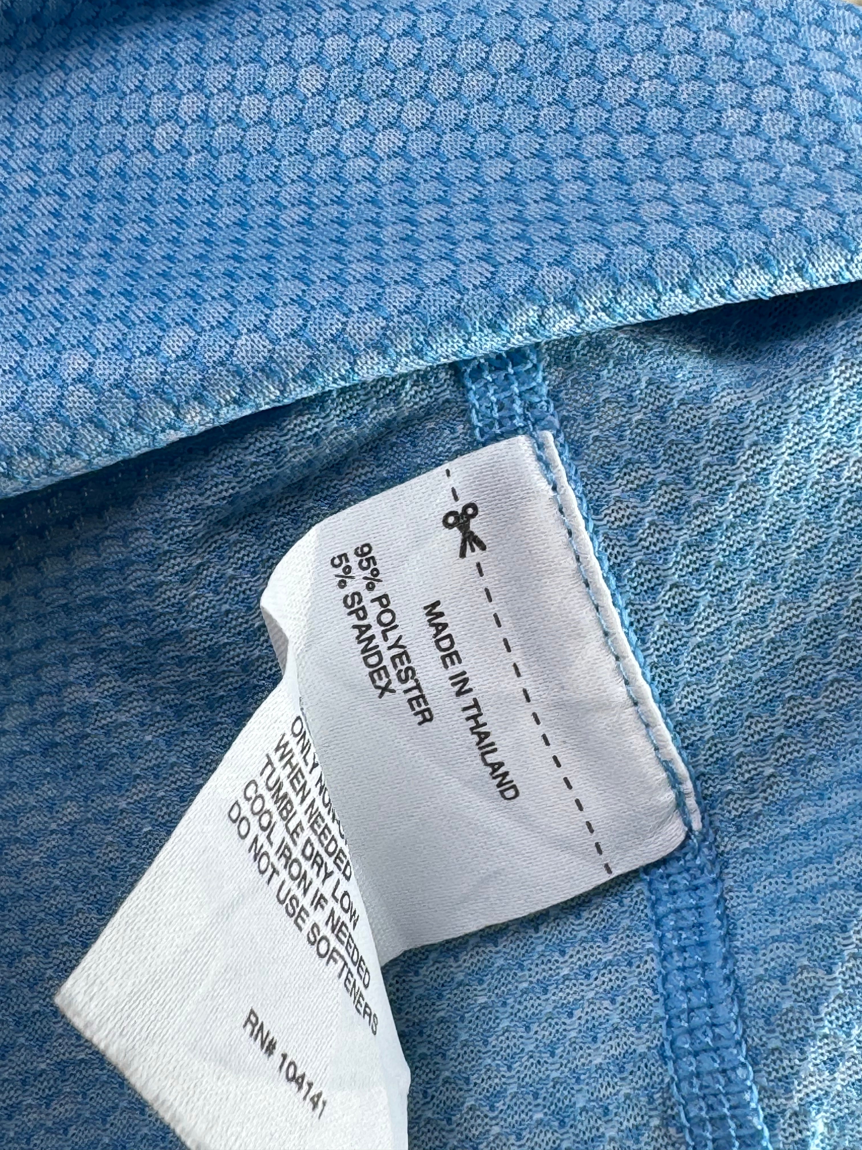 DSG® Medium | Chest: 21.5" | Light Blue | Gym T-Shirt | Poly - Spandex | 3892 - Genuine Maal