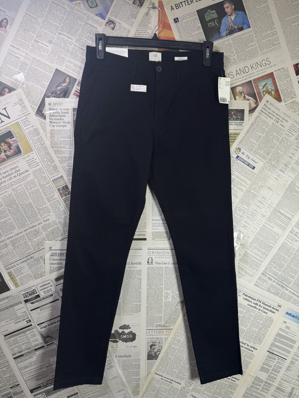 H&M® Waist: 32" | Black | Chino Pant | Fit: Skinny | 2925 - Genuine Maal