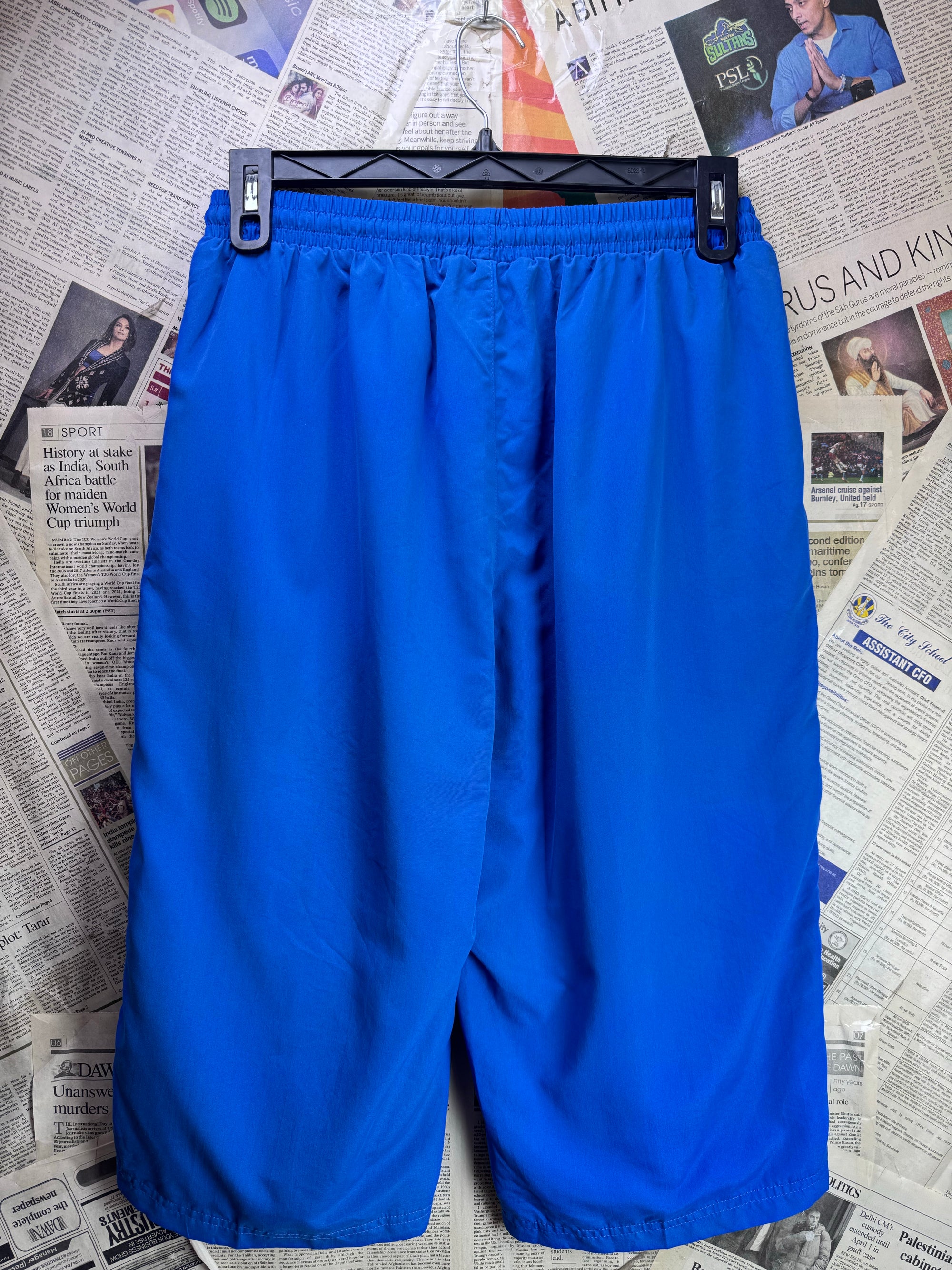 Slazenger® Waist: 30" to 32" | Blue | Knee - Length Swim Shorts | Poly | 1456 - Genuine Maal