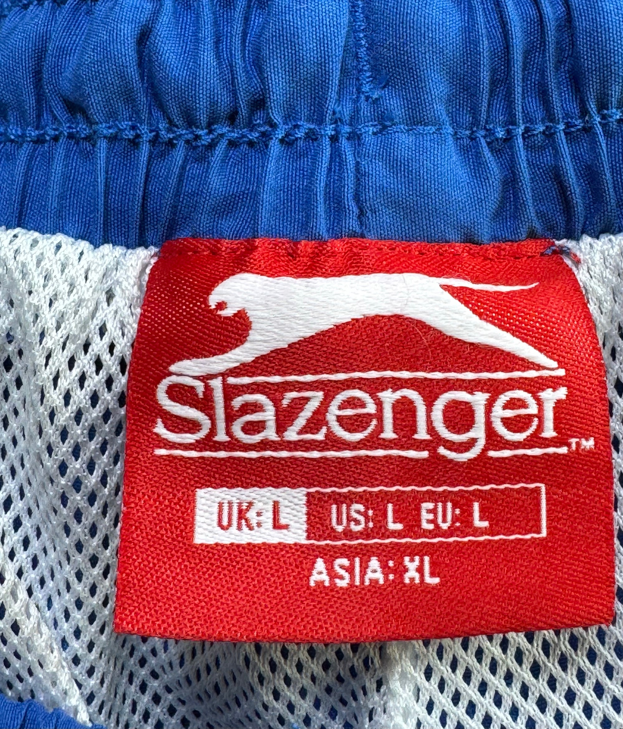 Slazenger® Waist: 30" to 32" | Blue | Knee - Length Swim Shorts | Poly | 1456 - Genuine Maal