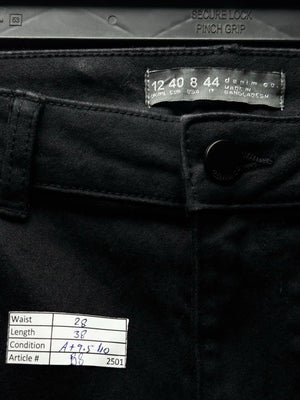 Primark® Waist: 28" | Black | Denim Pants | B8 - 2501 - Genuine Maal