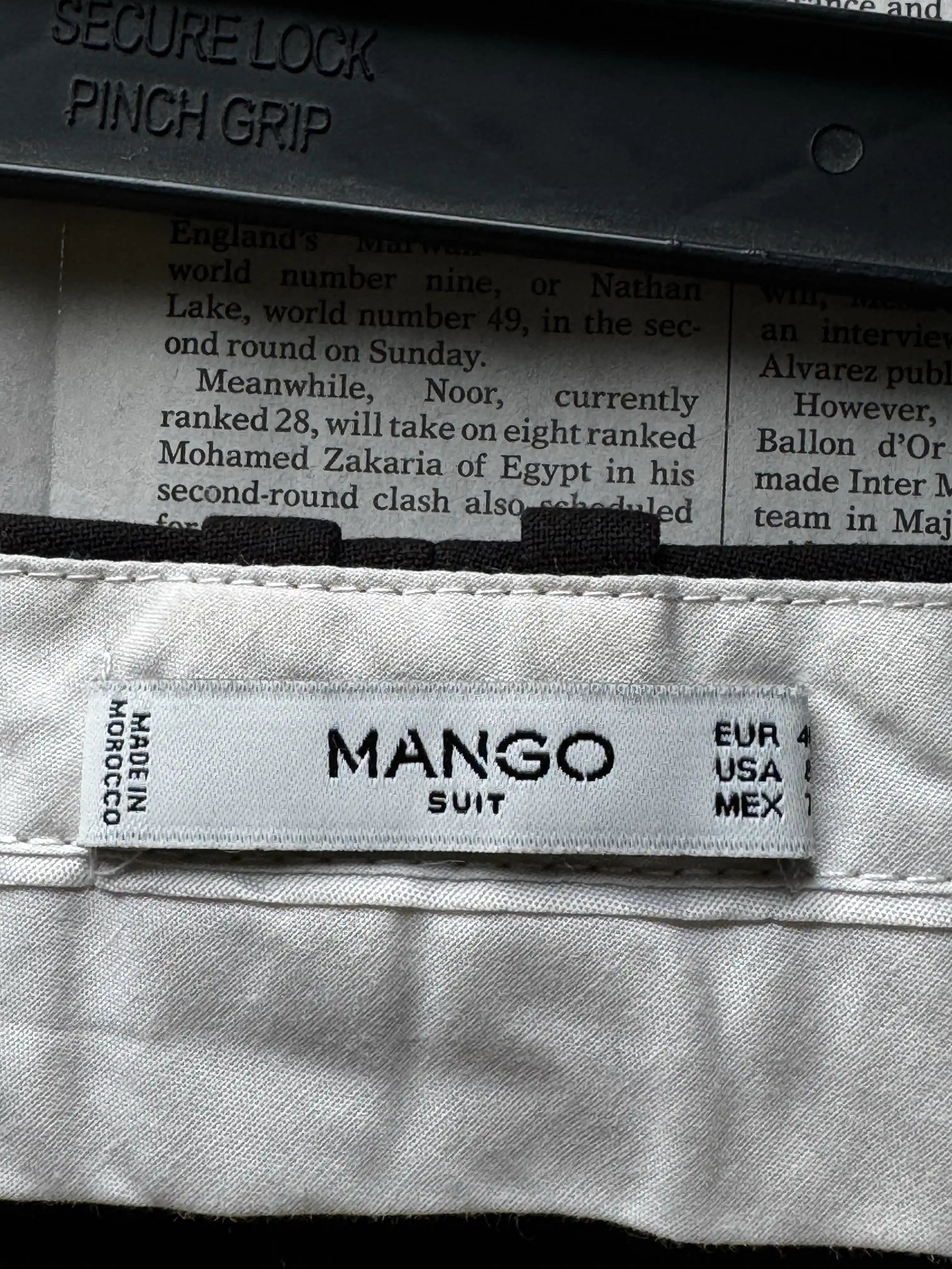 Mango® Waist: 32" | Black | Dress Pants | B8 - 2508 - Genuine Maal