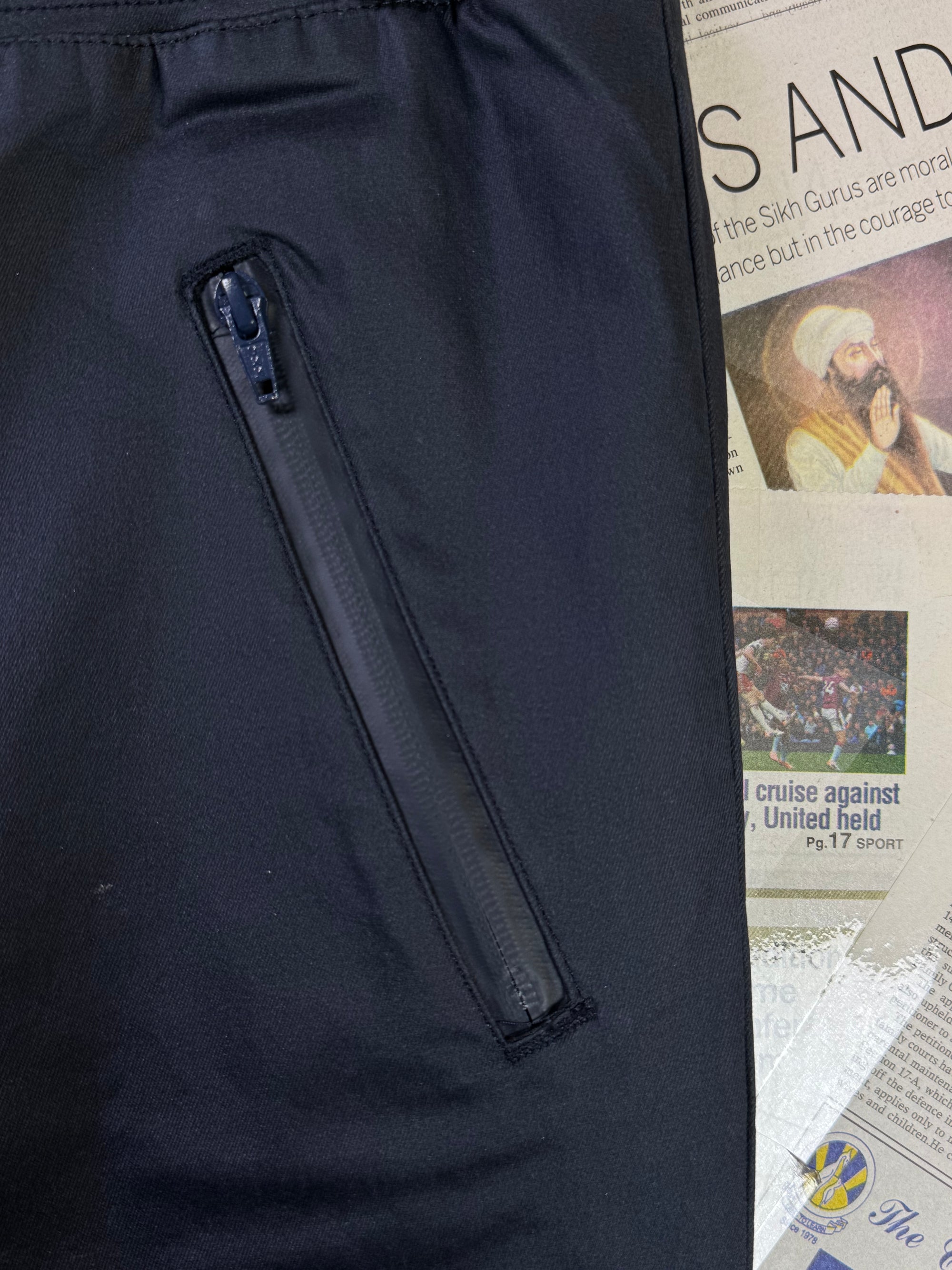 River Island® Waist: 32" | Black | Casual Trouser | Stretch Lining | 2923 - Genuine Maal