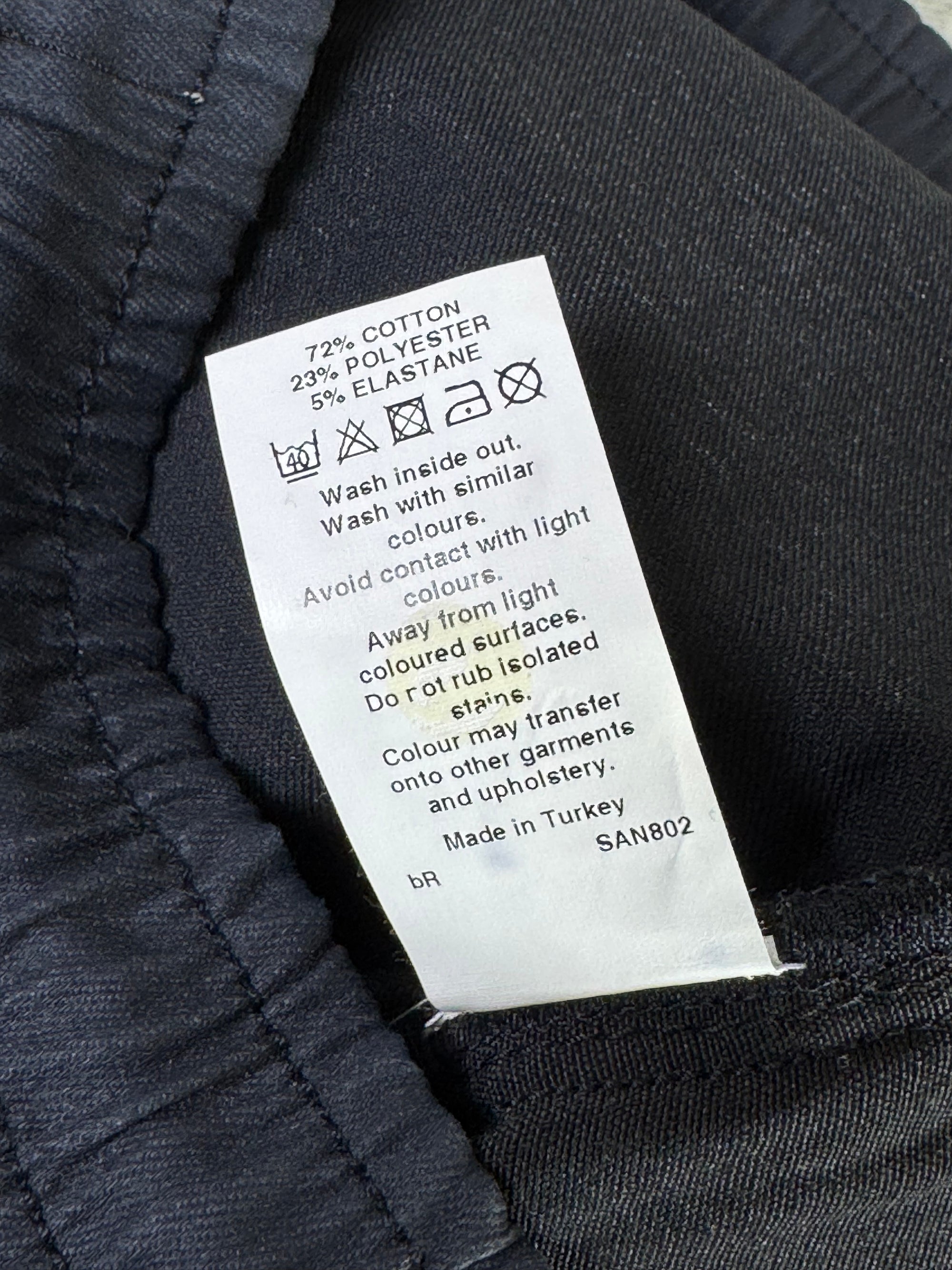 River Island® Waist: 32" | Black | Casual Trouser | Stretch Lining | 2923 - Genuine Maal