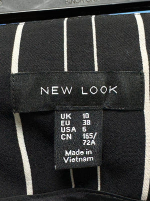 New Look® Waist: 28" to 30" | Pinstripe | Drawstrings Pants | B8 - 2505 - Genuine Maal