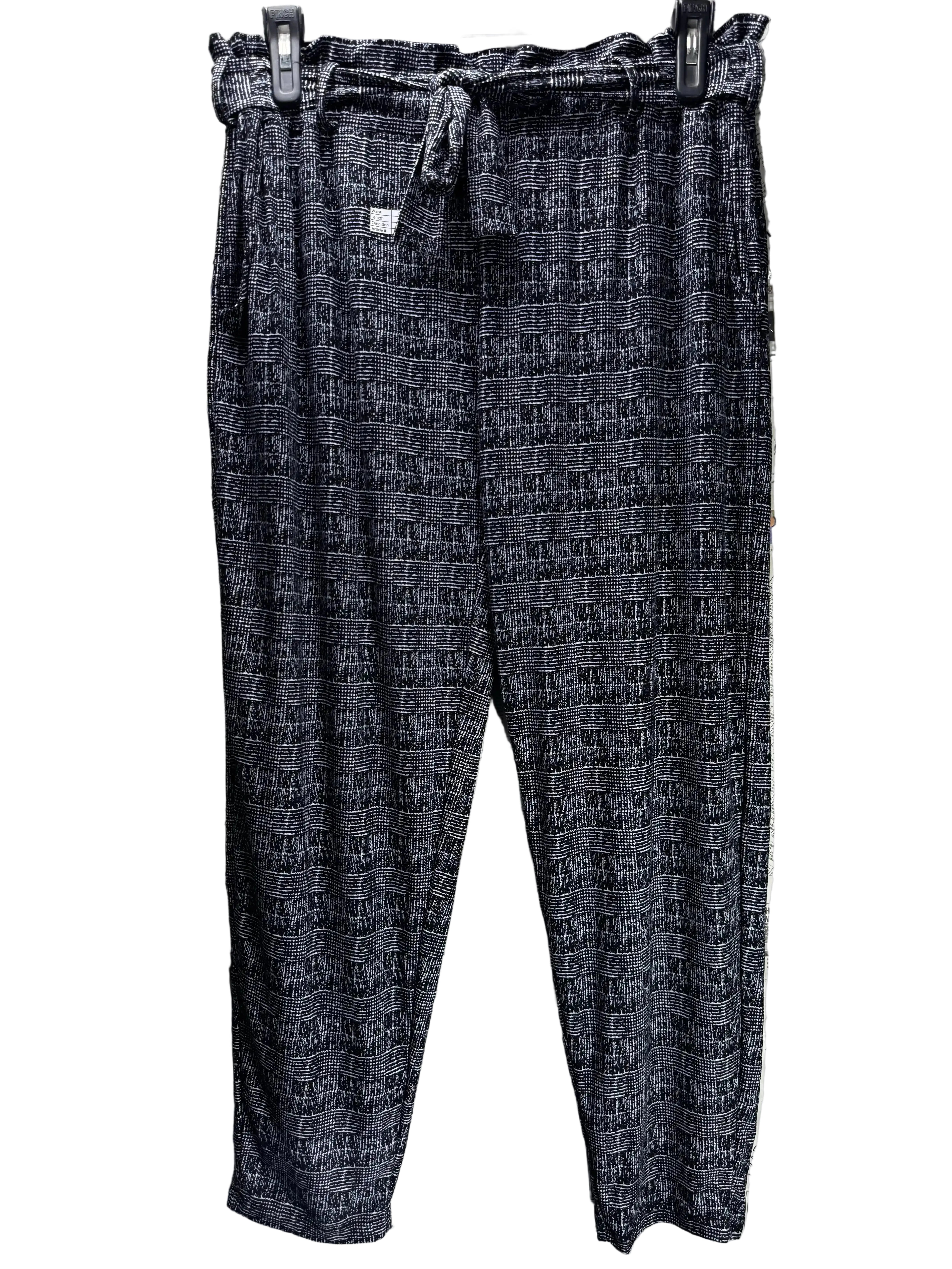 Mitzy® Waist: 32" to 34" | Crosshatch Patern | Drawstrings Pants | B8 - 2507 - Genuine Maal