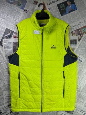 McKinley® Large | Chest: 23" | Bright Green | Sleeveless Puffer Jacket | Filling: Poly | 1834 - Genuine Maal