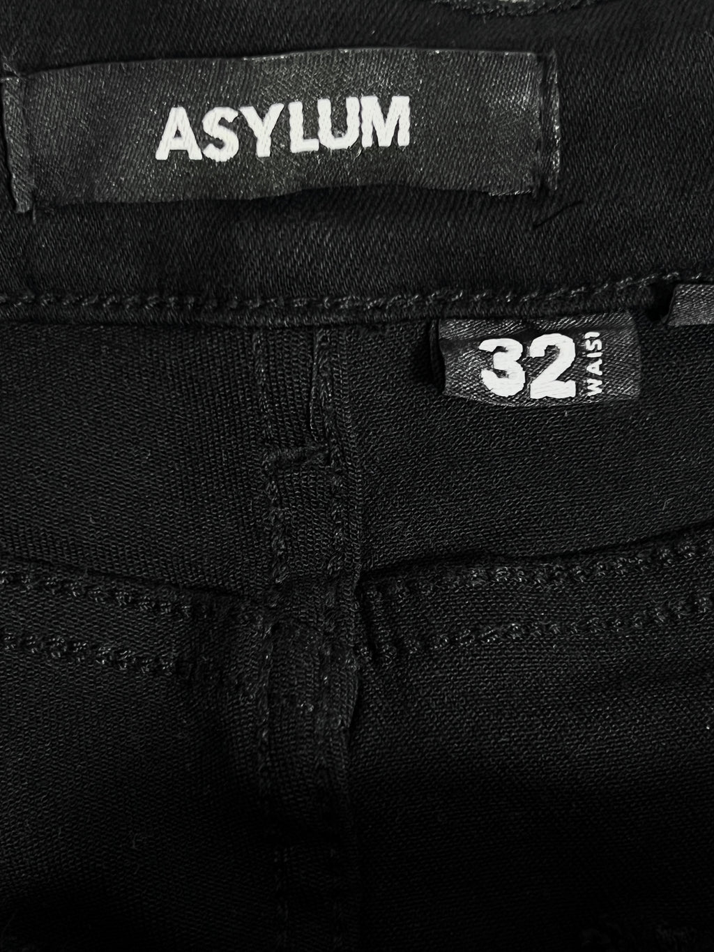 Asylum® Waist: 32" | Black | Denim Pant | 2611 - Genuine Maal