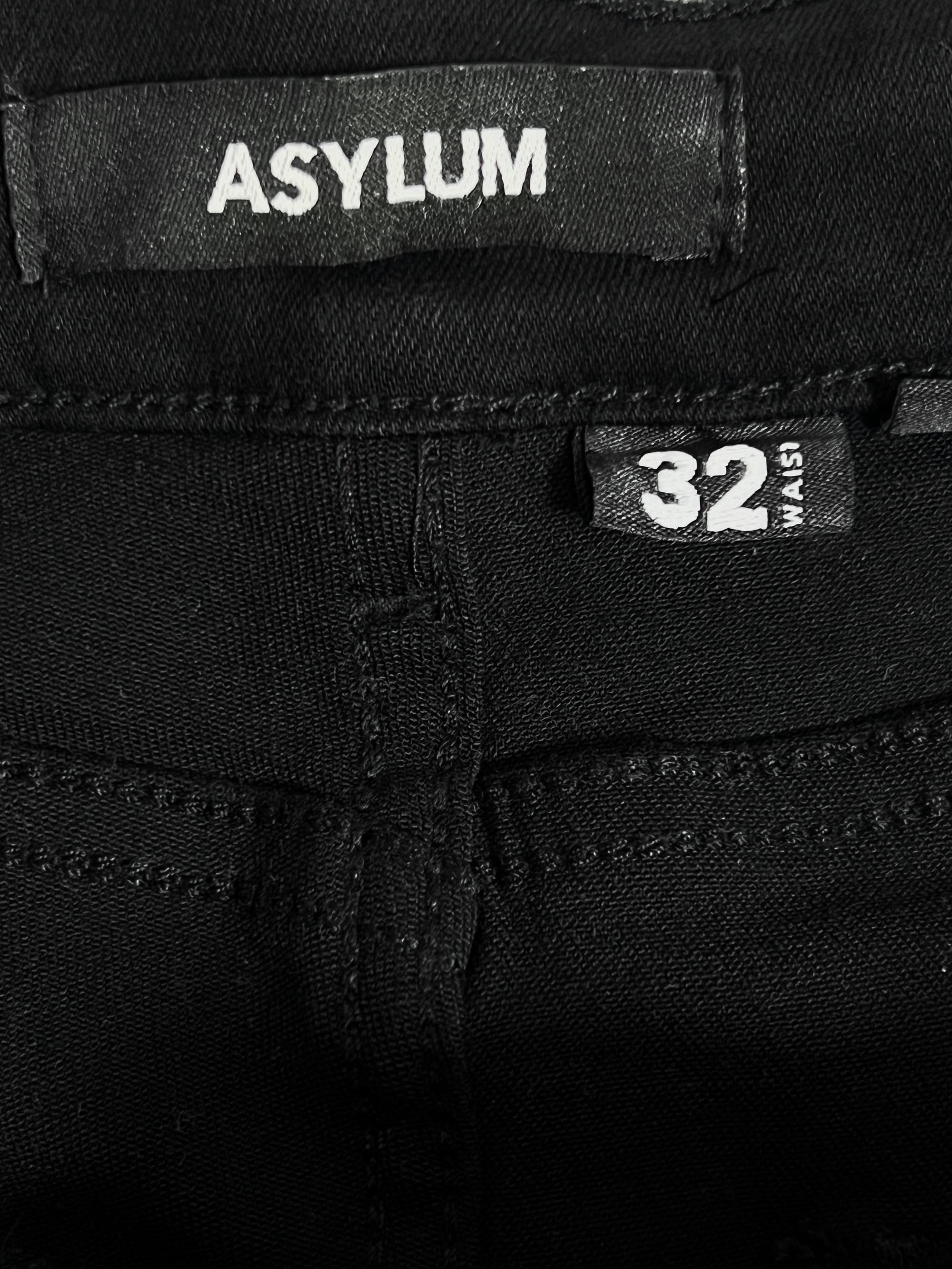 Asylum® Waist: 32" | Black | Denim Pant | 2611 - Genuine Maal