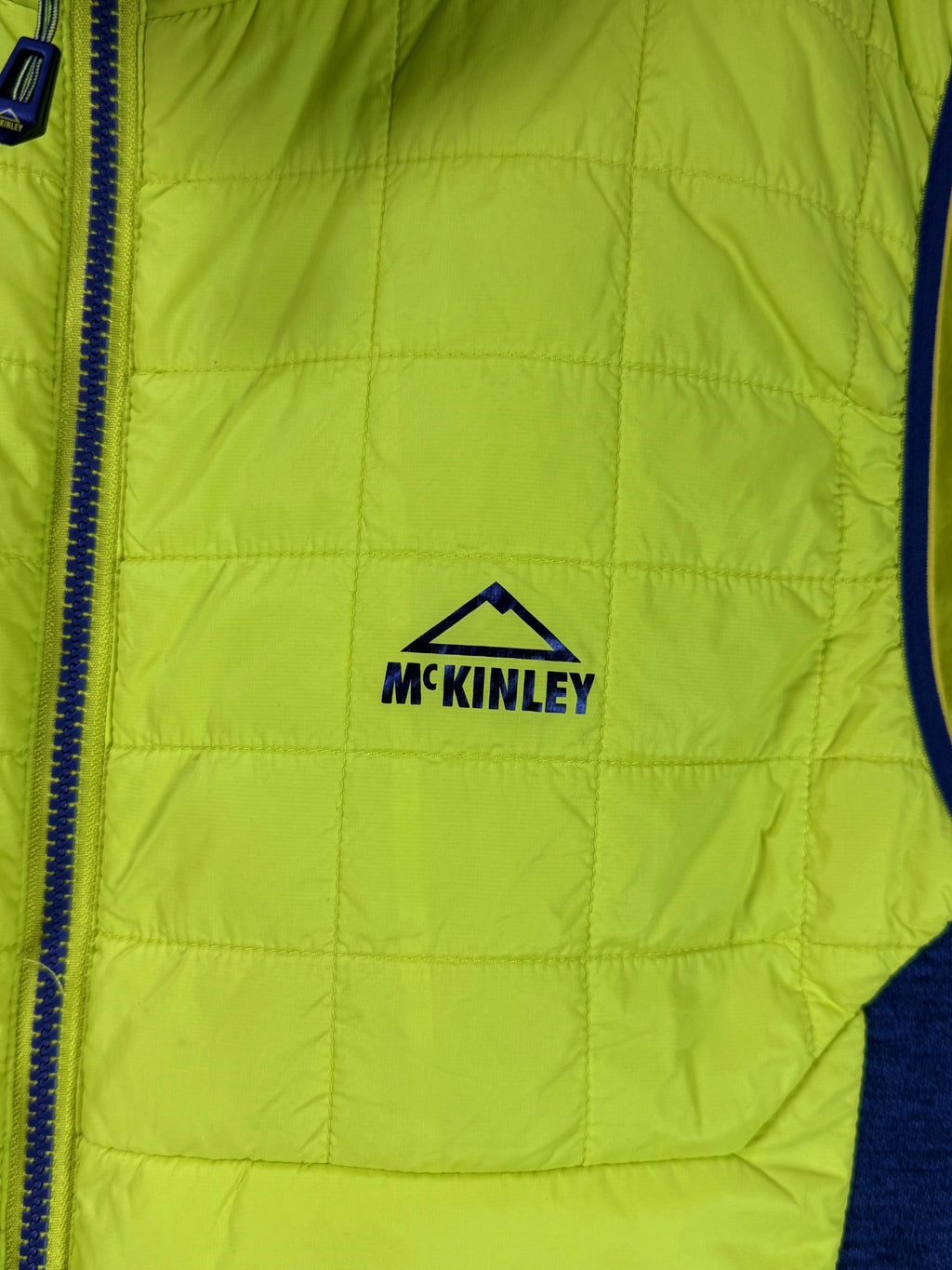 McKinley® Large | Chest: 23" | Bright Green | Sleeveless Puffer Jacket | Filling: Poly | 1834 - Genuine Maal
