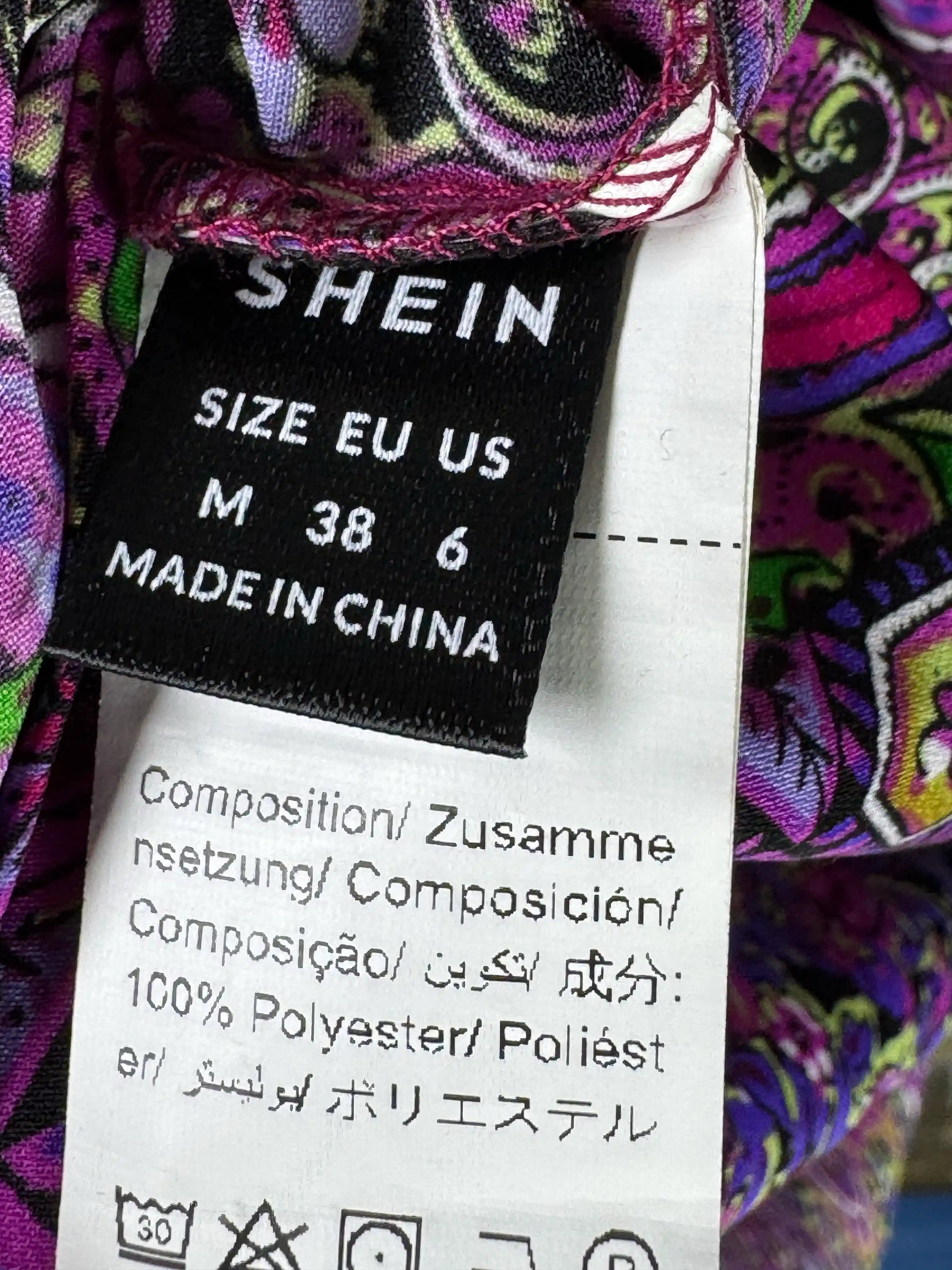Shein® Medium | Bust: 19.5" | Paisley Pattern | Maxi Dress | B8 - 5275 - Genuine Maal