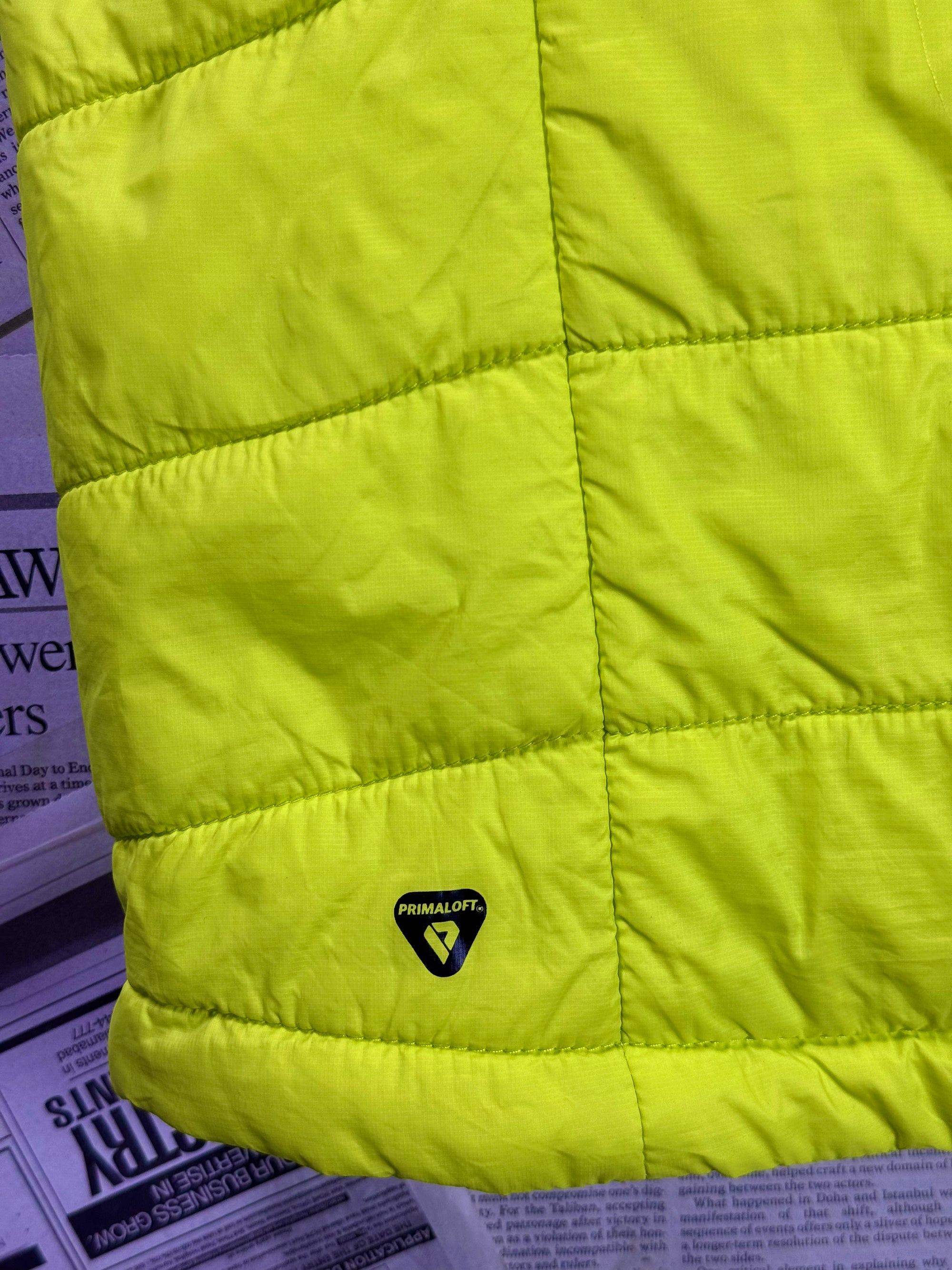 McKinley® Large | Chest: 23" | Bright Green | Sleeveless Puffer Jacket | Filling: Poly | 1834 - Genuine Maal