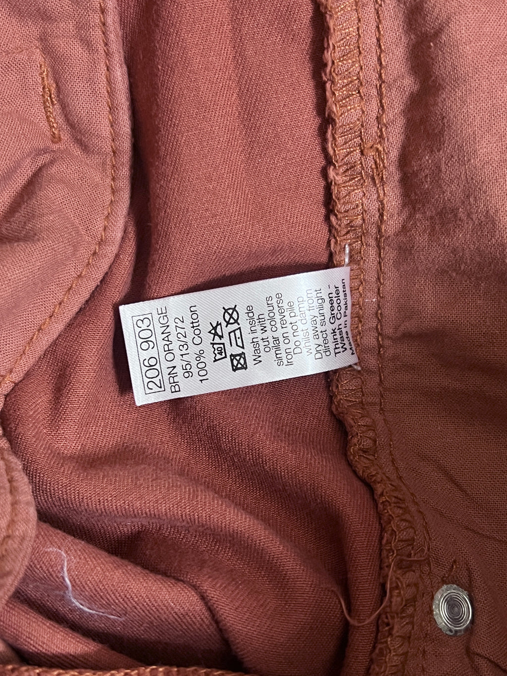 Sandstone & CO.® Waist: 32" | Pastel Cardinal | Denim Pant | 2339 - Genuine Maal