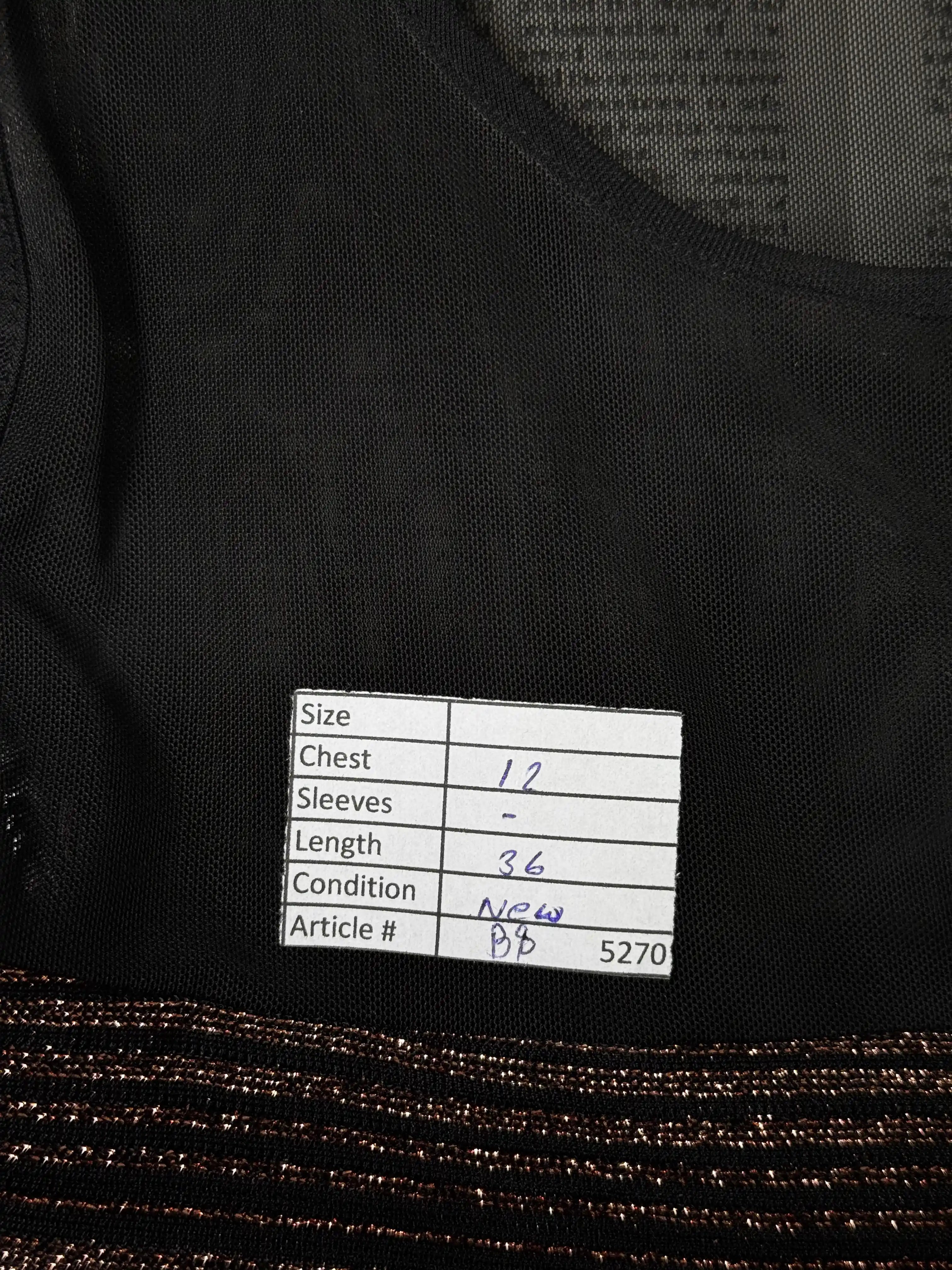 New Look® XS | Bust: 12" | Horizontal Striped | Bodicon Mini Dress | B8 - 5270 - Genuine Maal