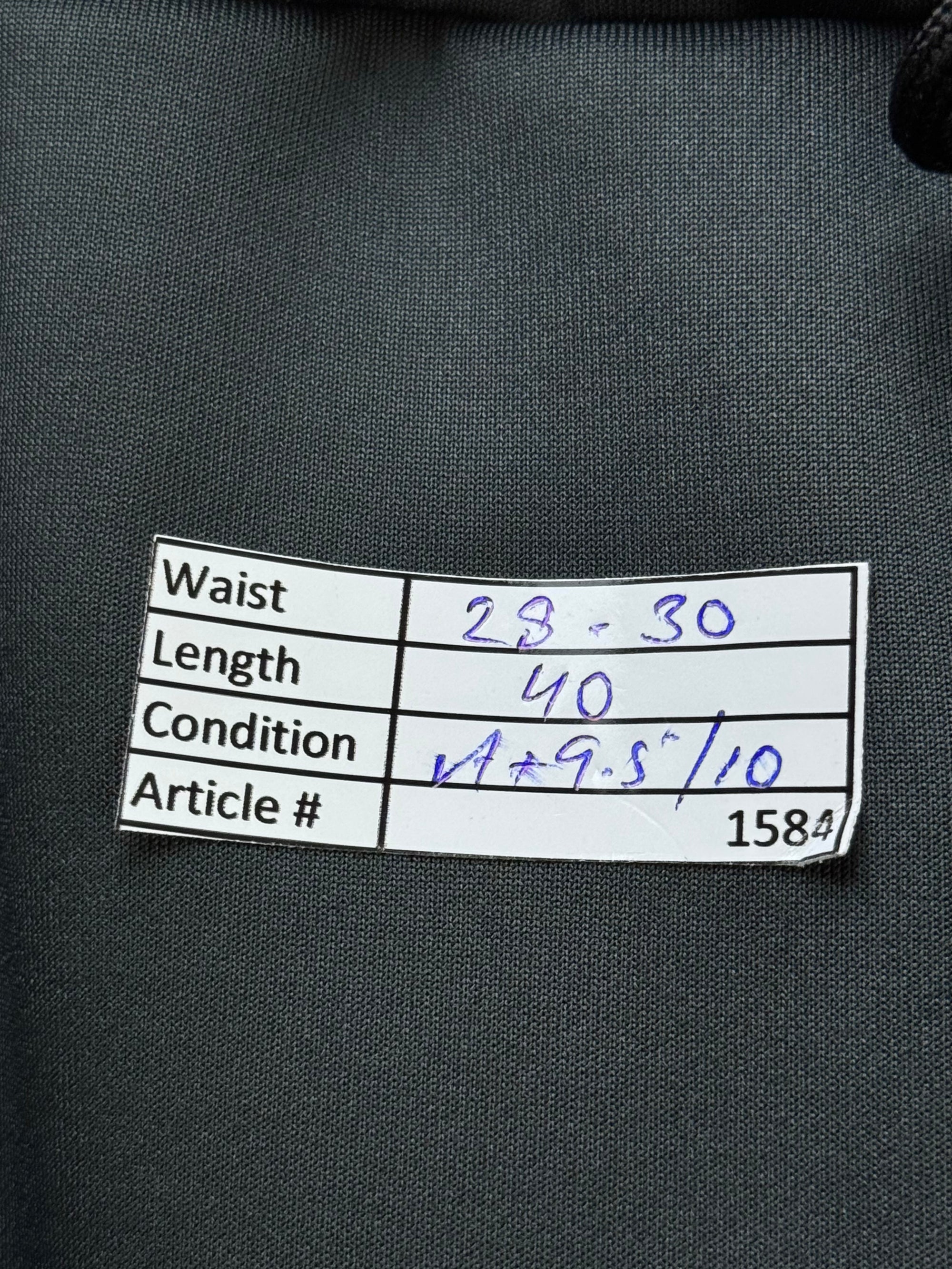 MAN® Waist: 28" to 30" | Dark Grey | Gym Trousers | Poly - Elastane | 1584 - Genuine Maal