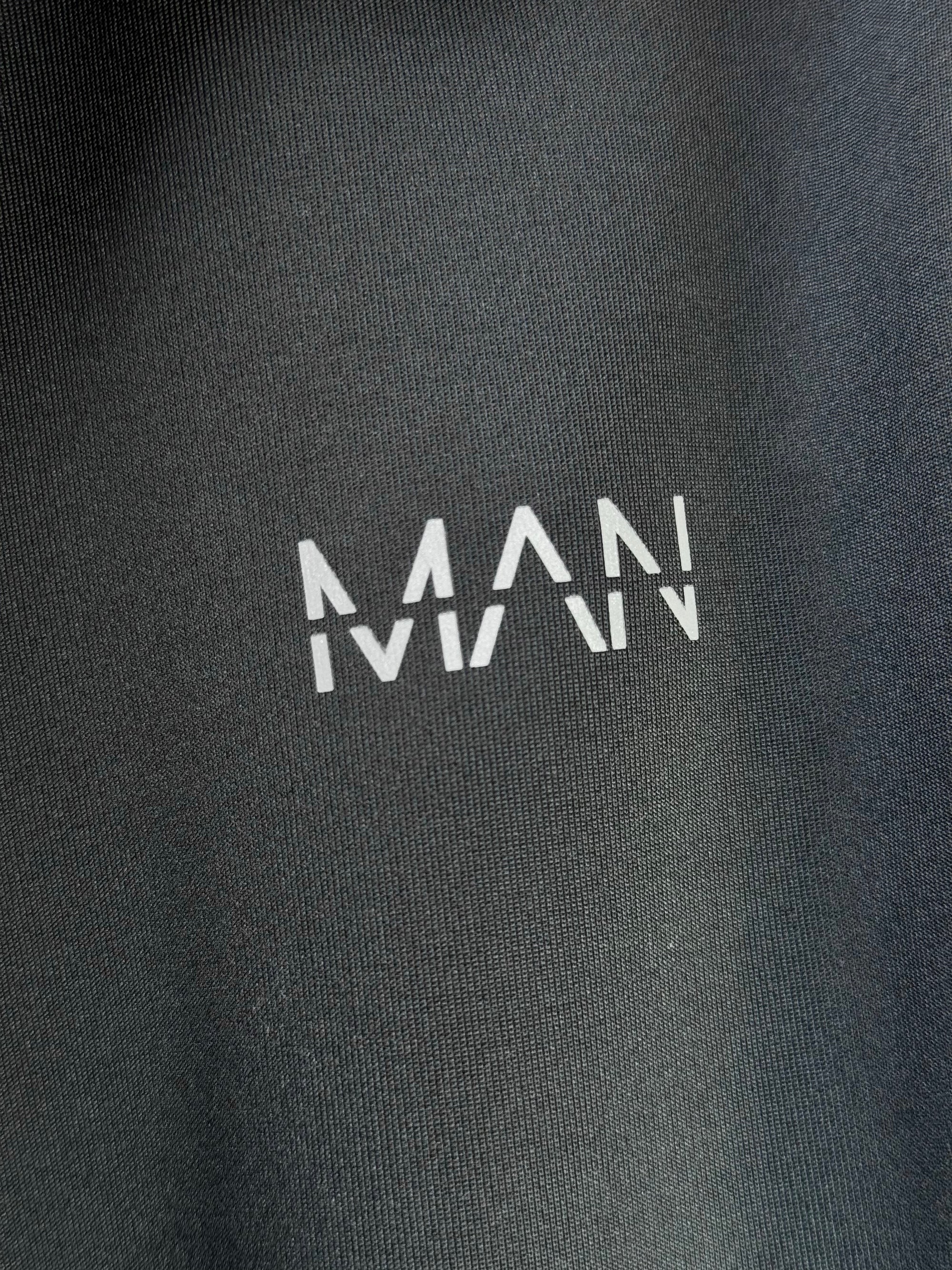 MAN® Waist: 28" to 30" | Dark Grey | Gym Trousers | Poly - Elastane | 1584 - Genuine Maal