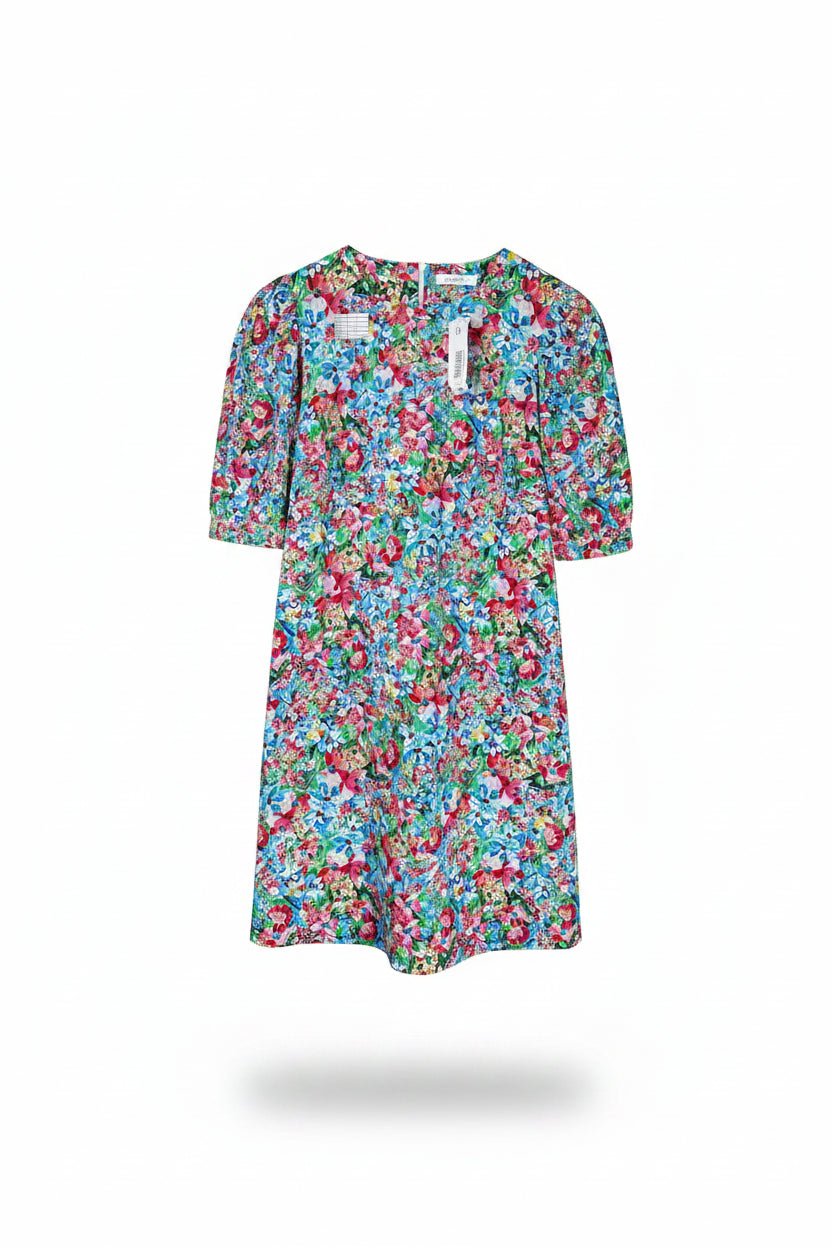Papaya® Medium | Bust: 19" | Floral Print | Mini Dress | B8 - 5268 - Genuine Maal