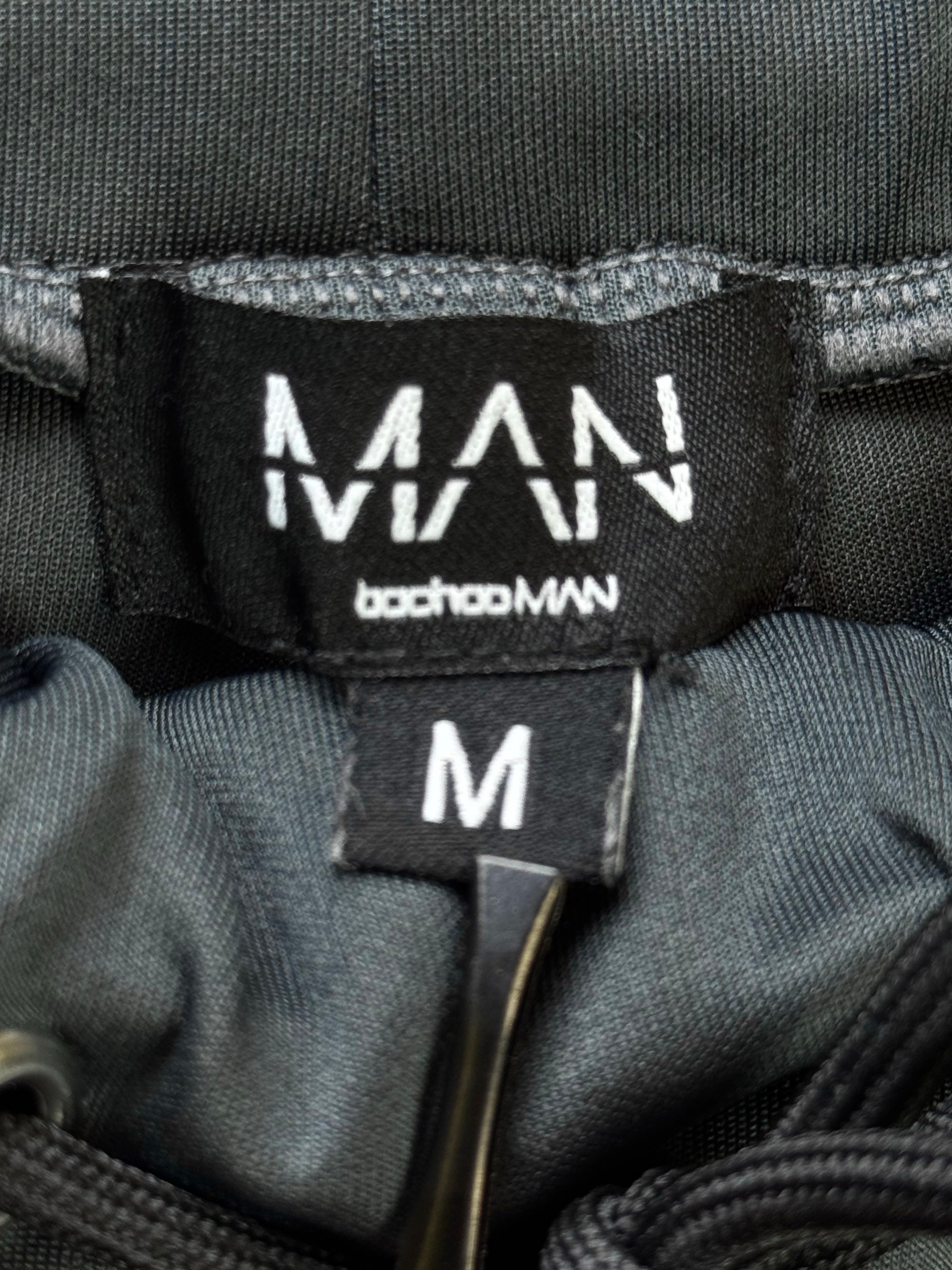 MAN® Waist: 28" to 30" | Dark Grey | Gym Trousers | Poly - Elastane | 1584 - Genuine Maal