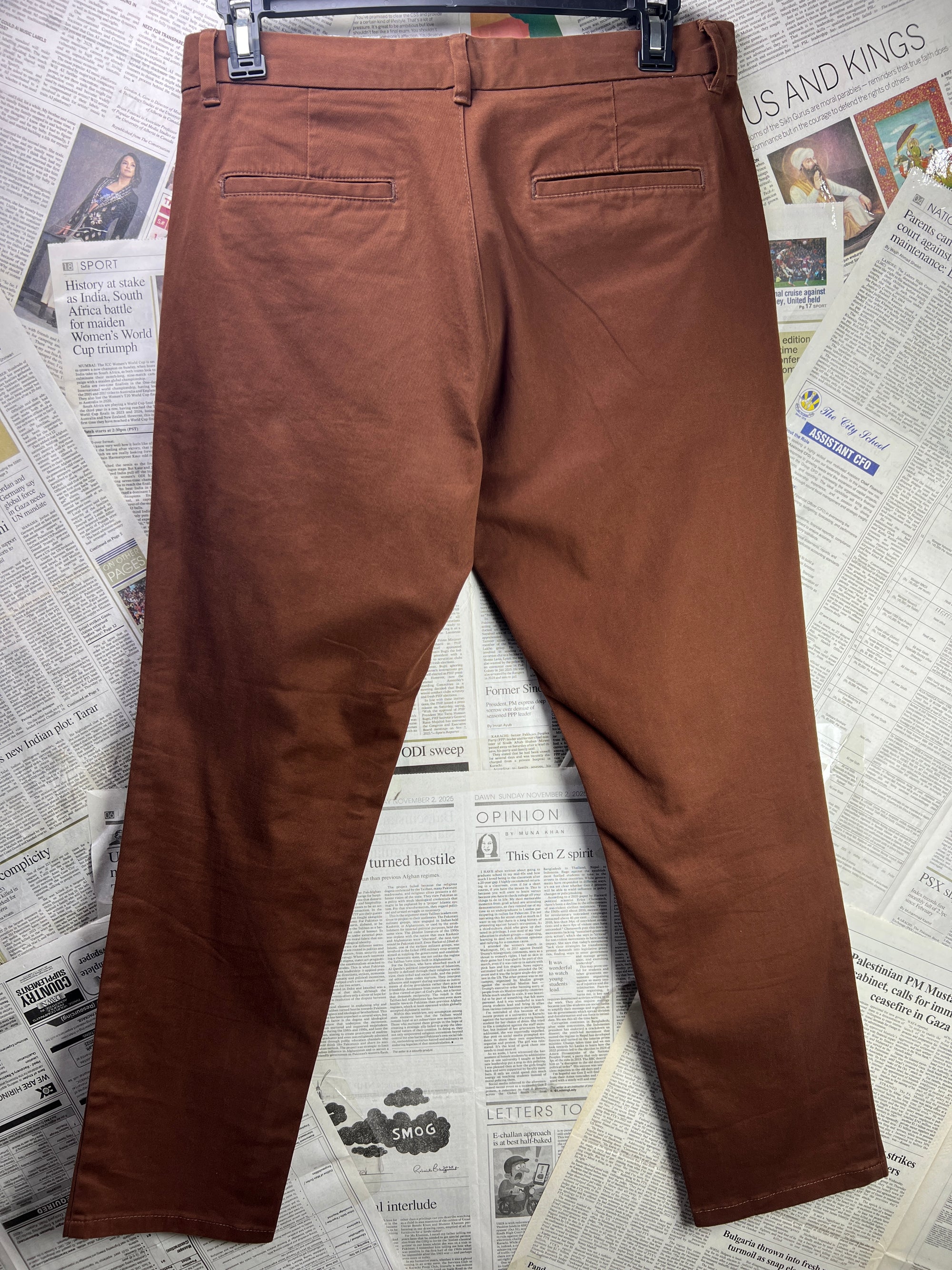 Next® Waist: 32" | Umber Brown | Chino Pant | 2627 - Genuine Maal