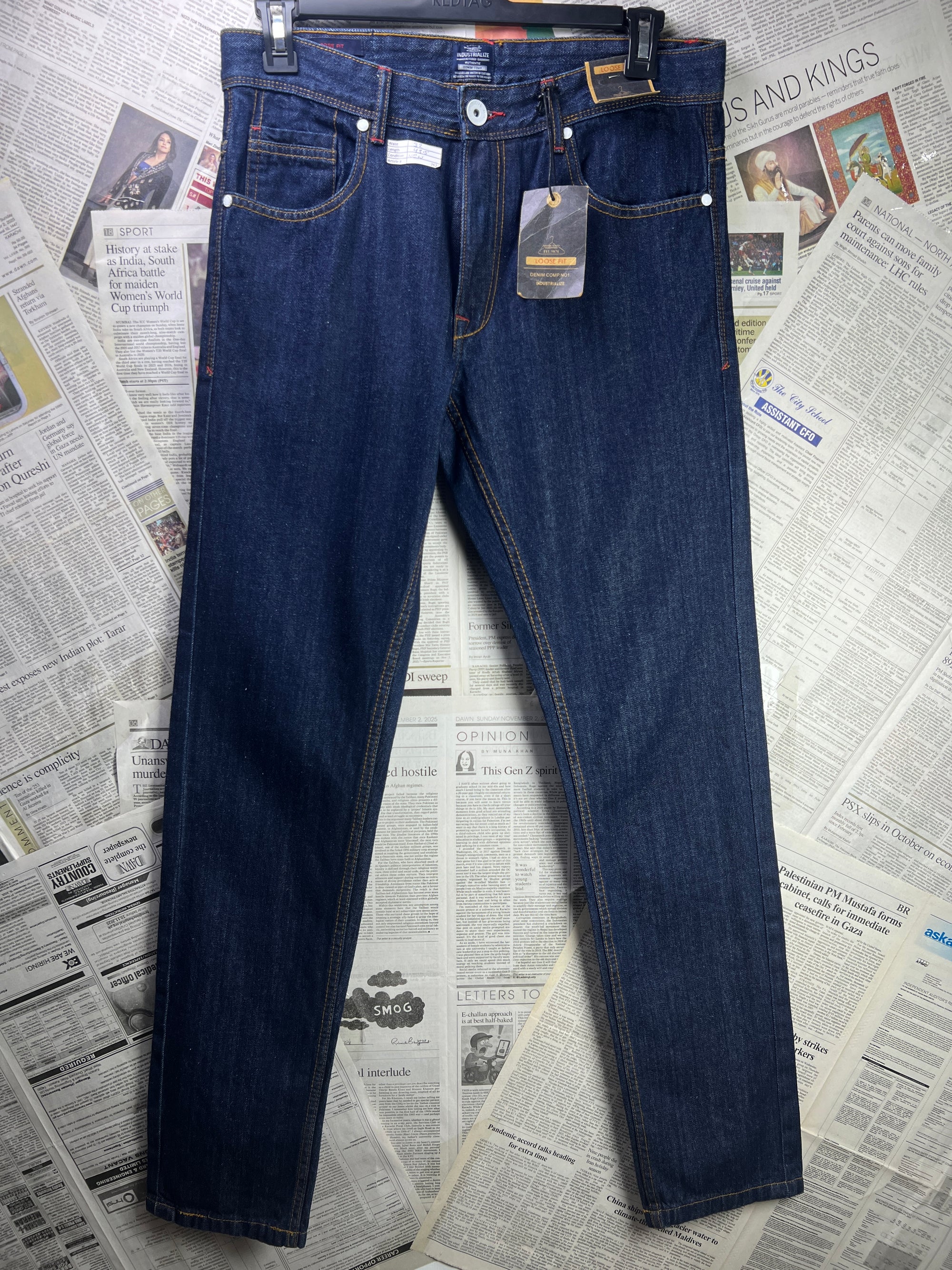 Industrialize® Waist: 32" | Blue | Denim Pant | 2621 - Genuine Maal