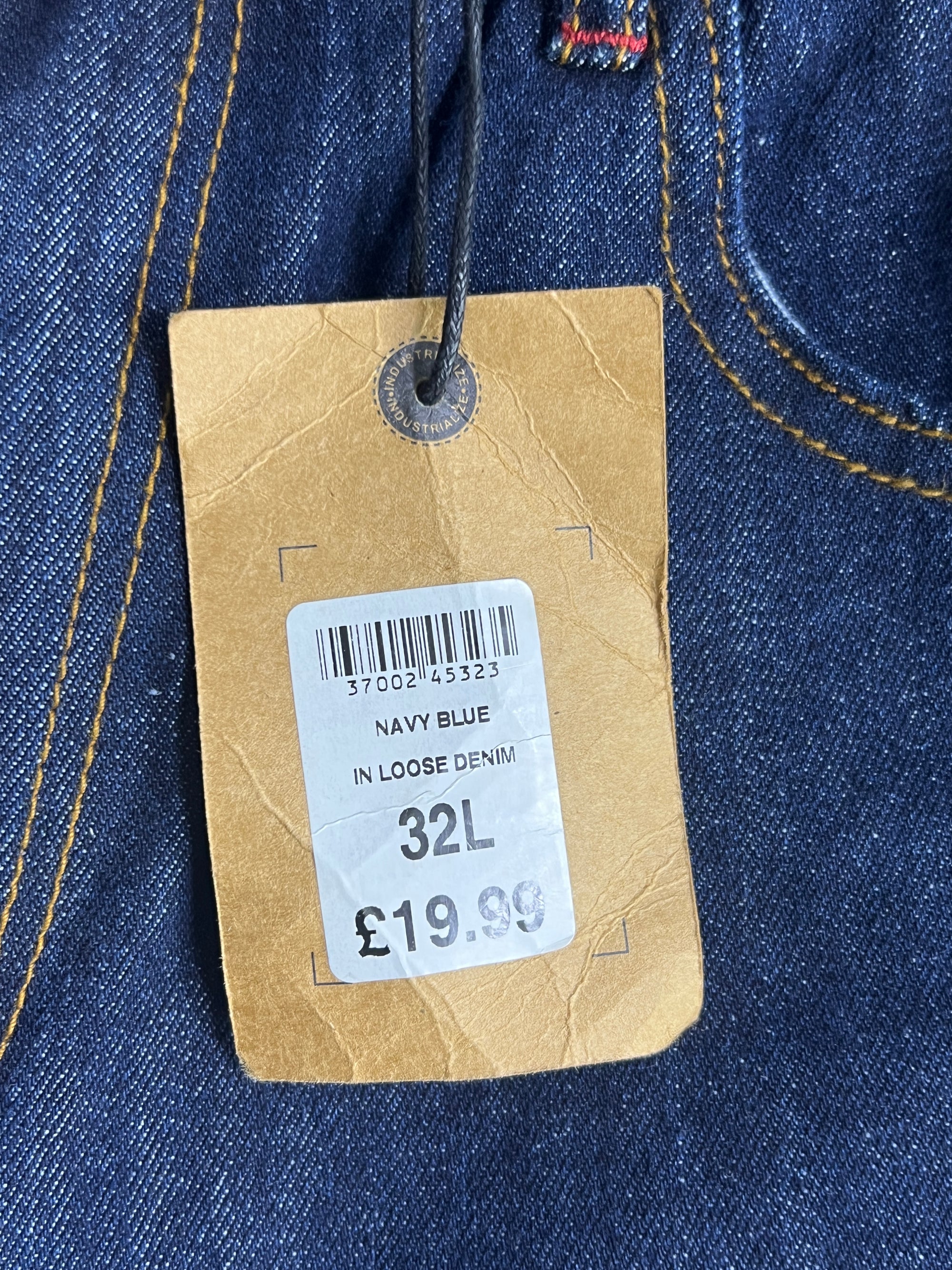 Industrialize® Waist: 32" | Blue | Denim Pant | 2621 - Genuine Maal