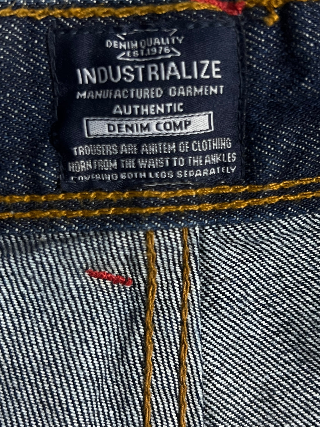 Industrialize® Waist: 32" | Blue | Denim Pant | 2621 - Genuine Maal