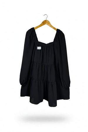 Asos® Small | Bust: 17.5" | Black | Mini Dress | B8 - 5274 - Genuine Maal